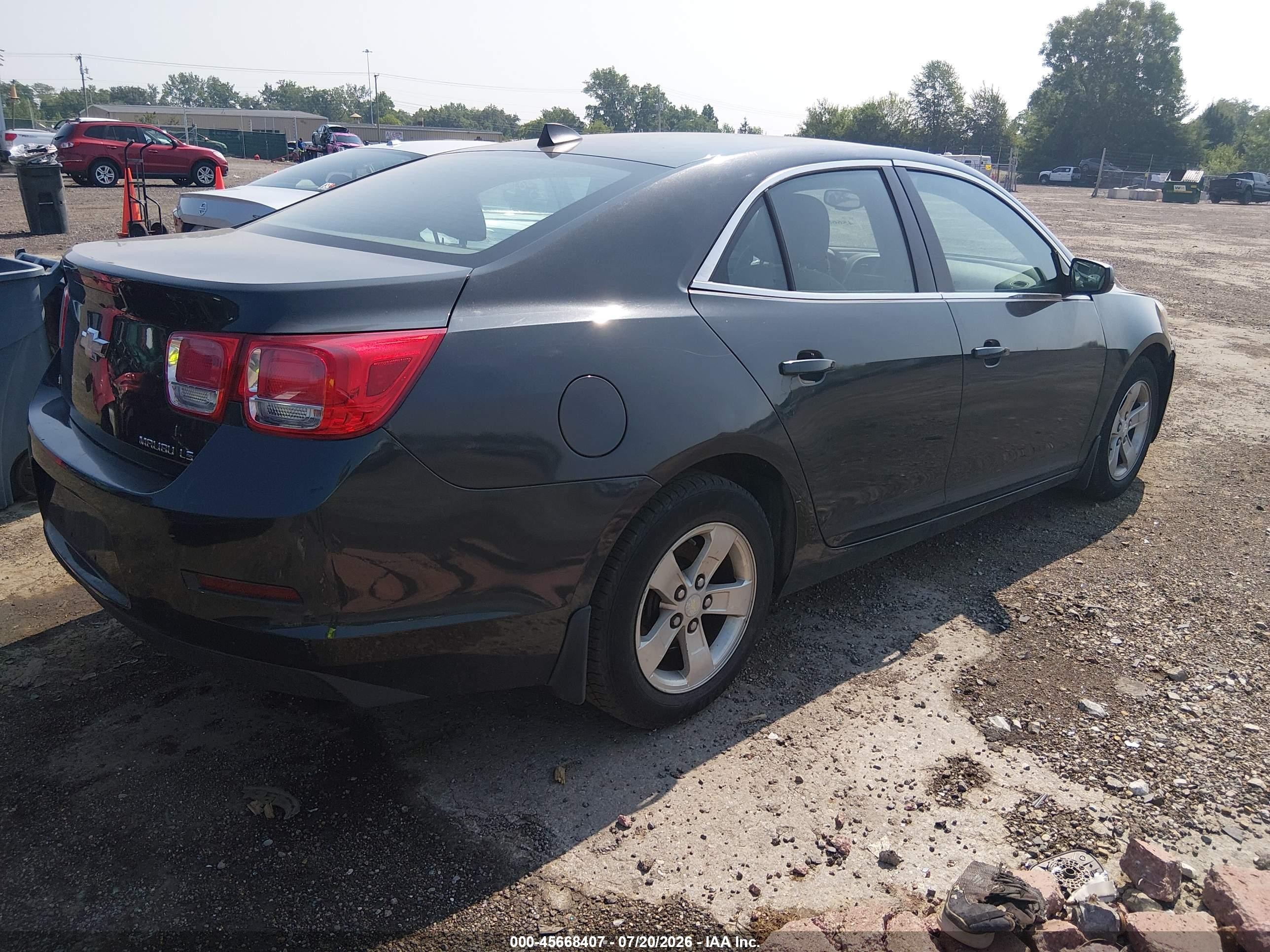 2014 Chevrolet Malibu 1ls Gray vin: 1G11B5SL5EF229693