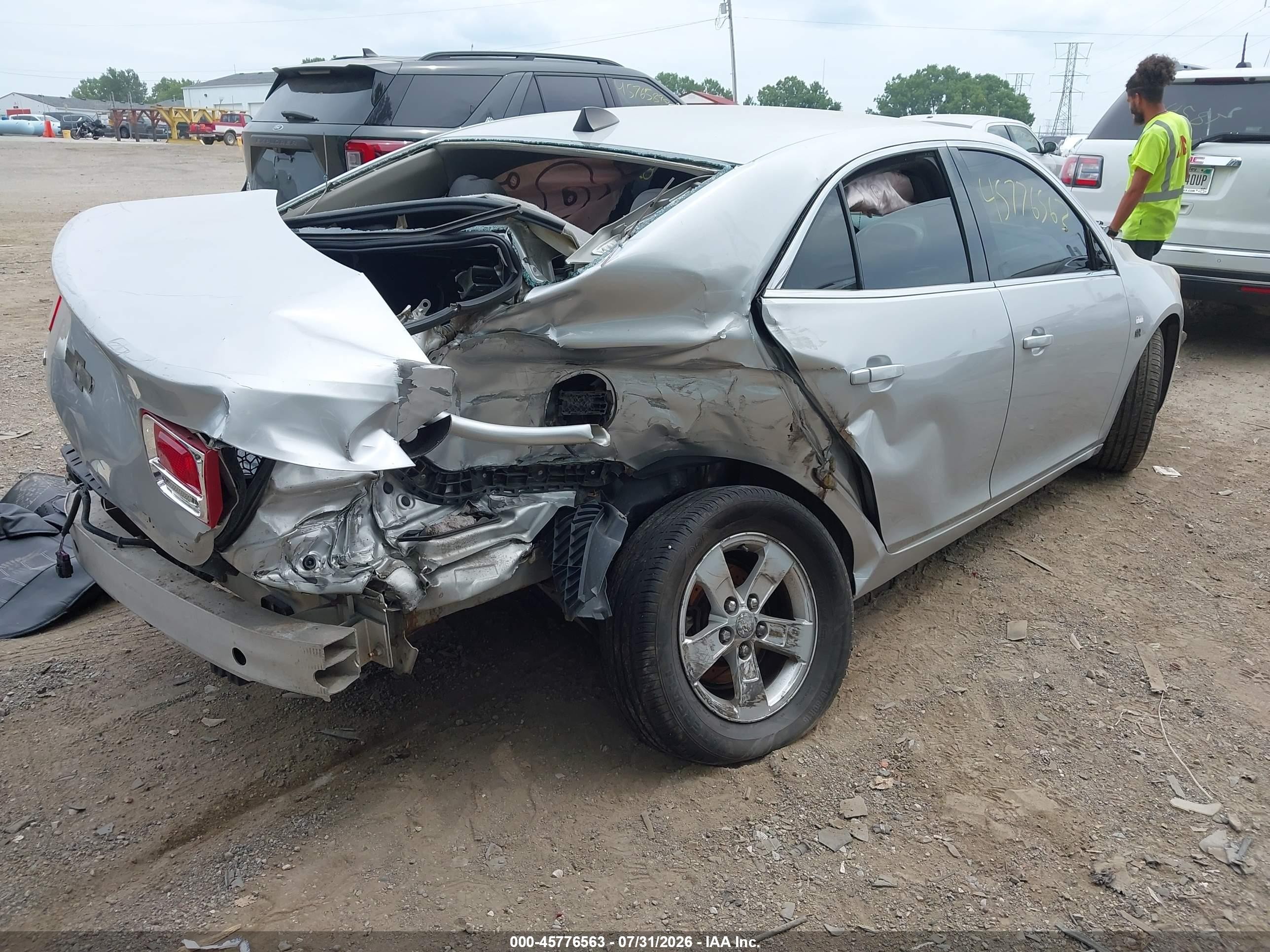 2014 Chevrolet Malibu 1ls Серебряный vin: 1G11B5SL5EF266615