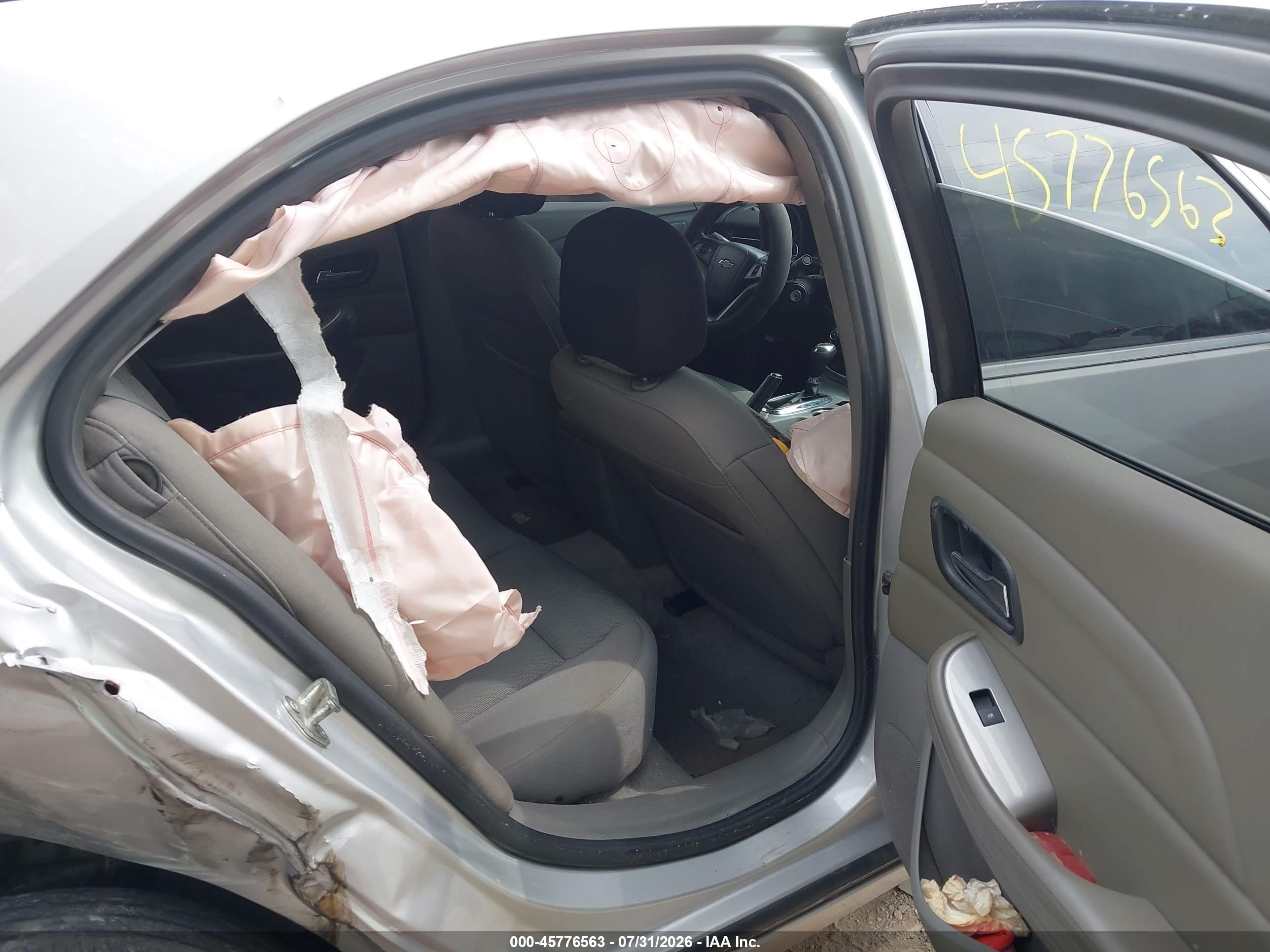 2014 Chevrolet Malibu 1ls Серебряный vin: 1G11B5SL5EF266615