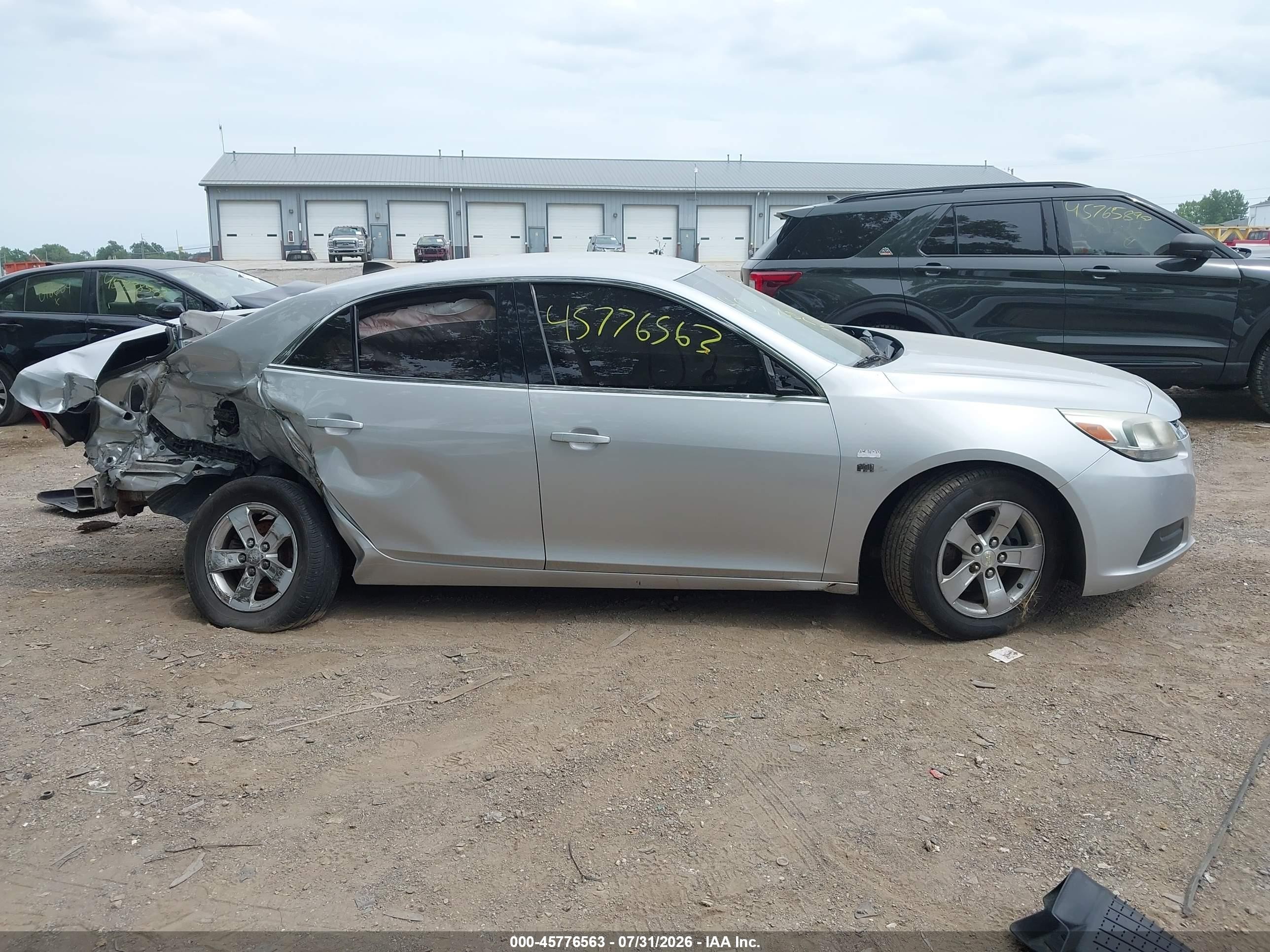 2014 Chevrolet Malibu 1ls Серебряный vin: 1G11B5SL5EF266615