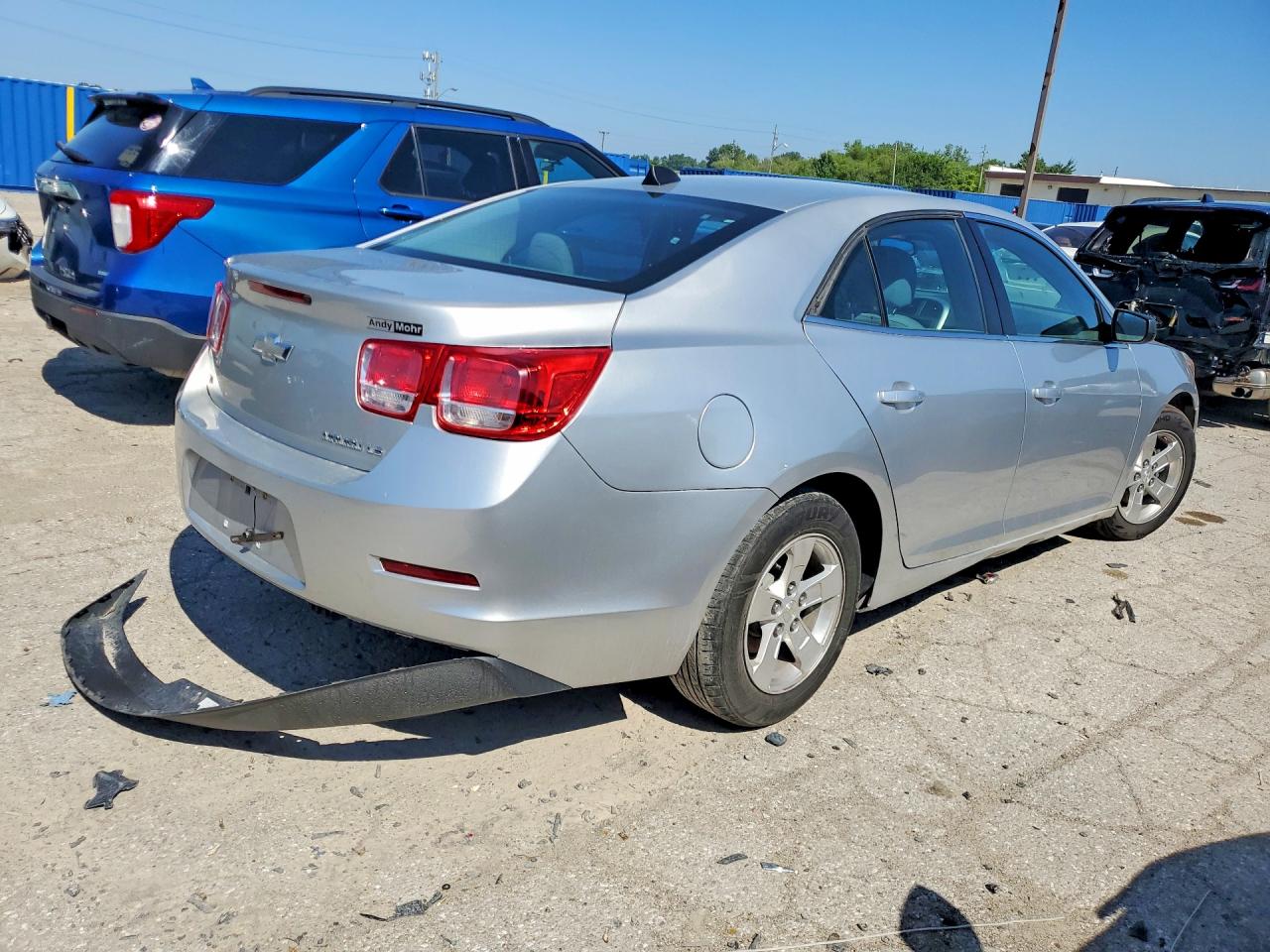 2014 Chevrolet Malibu Ls Серебряный vin: 1G11B5SL5EF291417