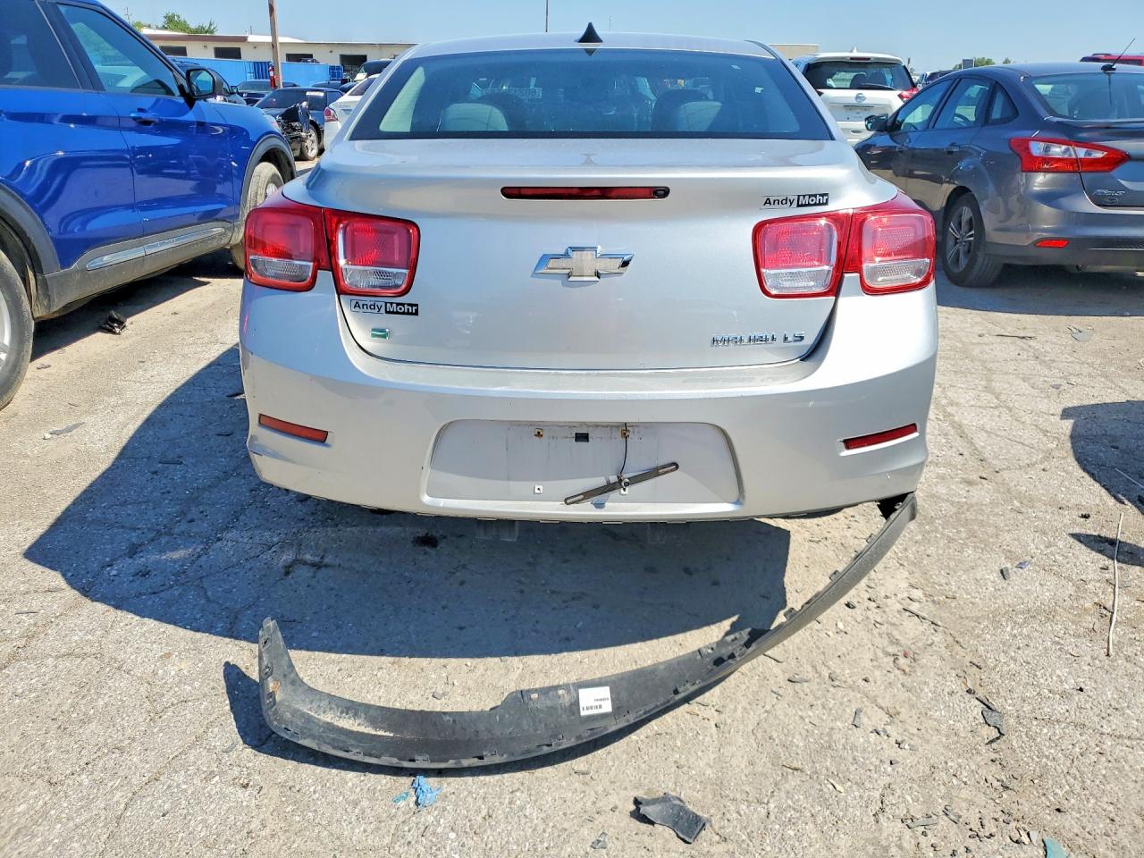 2014 Chevrolet Malibu Ls Серебряный vin: 1G11B5SL5EF291417