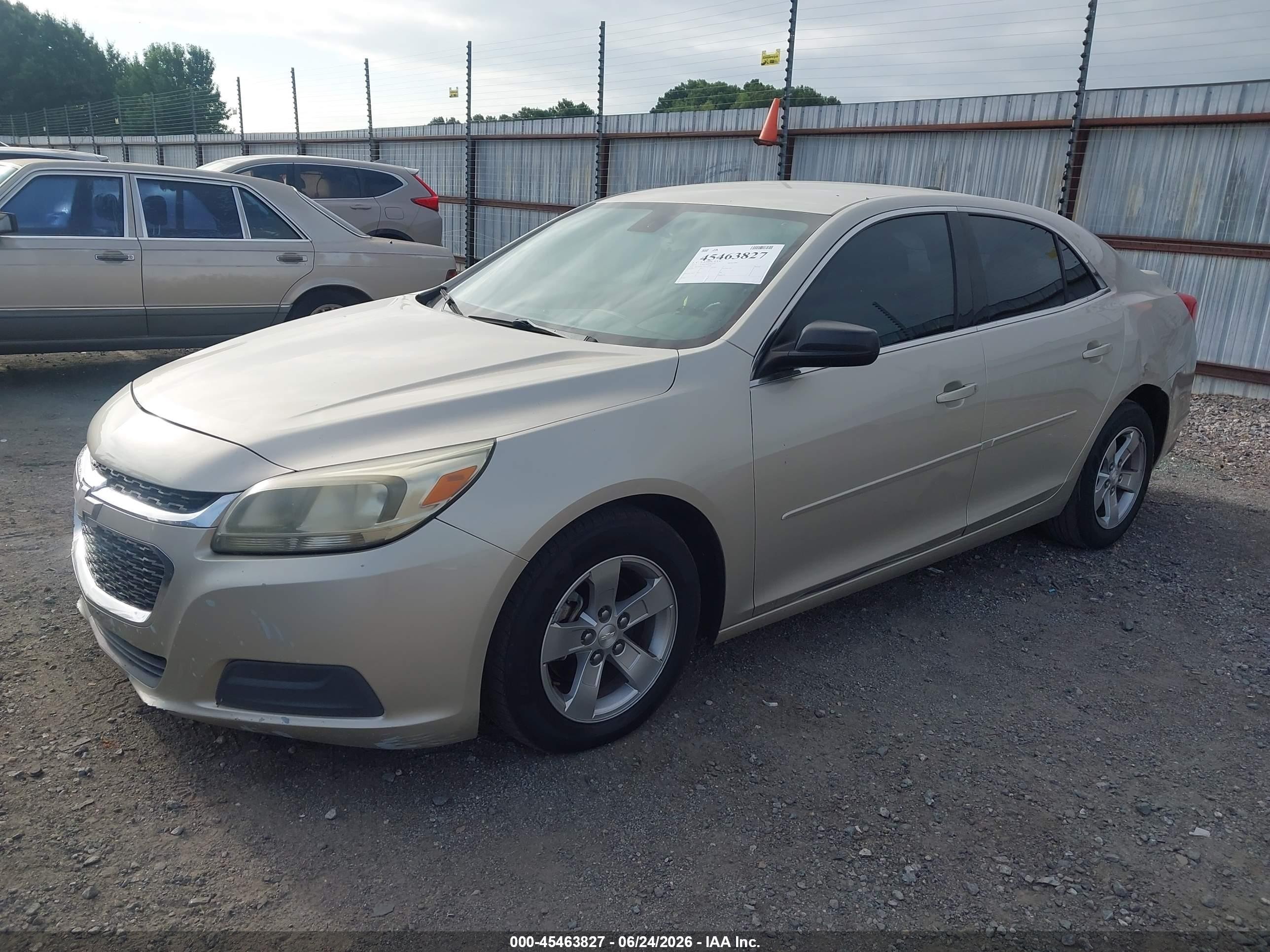 2015 Chevrolet Malibu Ls Beige vin: 1G11B5SL5FF116490