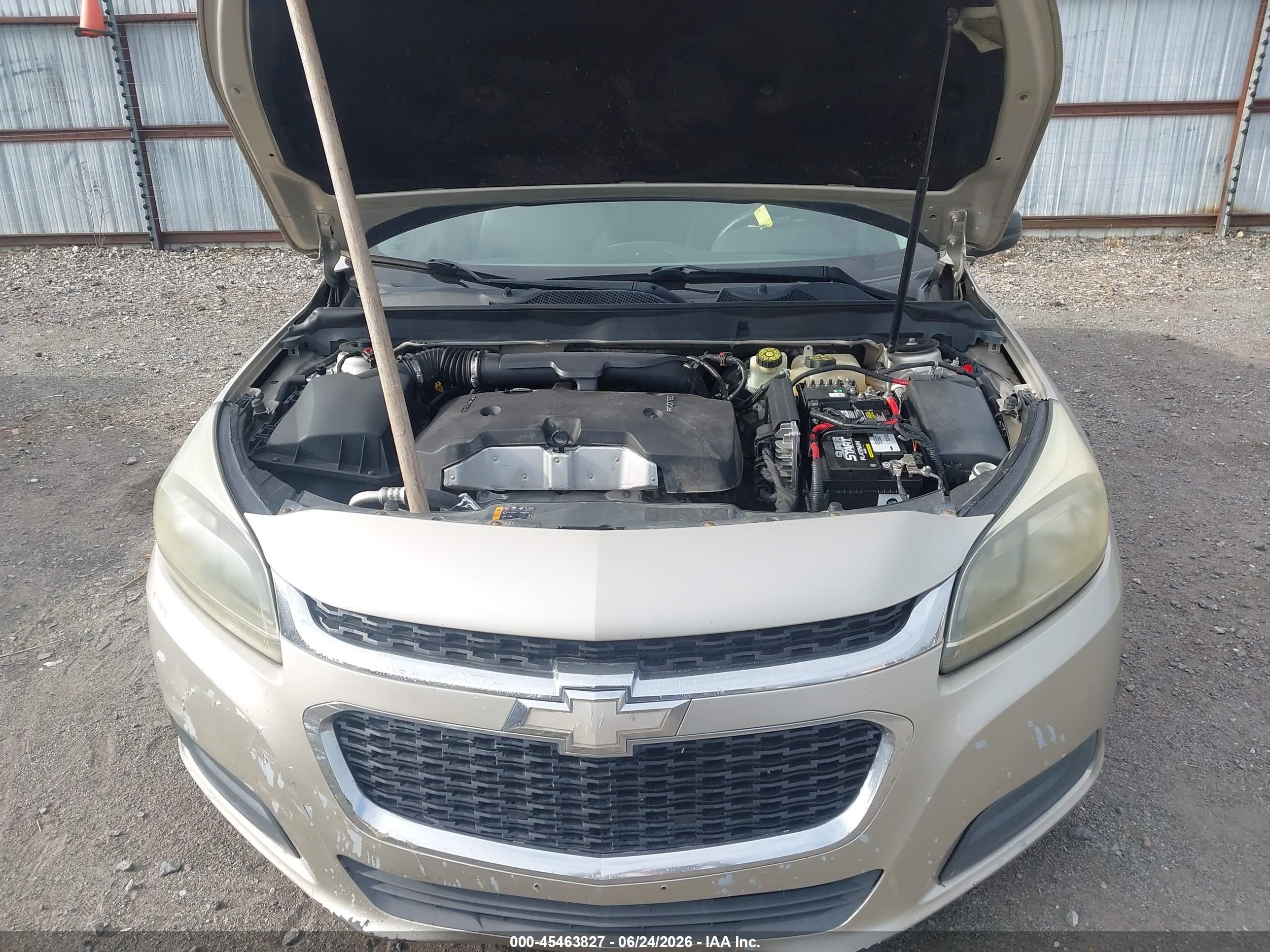 2015 Chevrolet Malibu Ls Beige vin: 1G11B5SL5FF116490