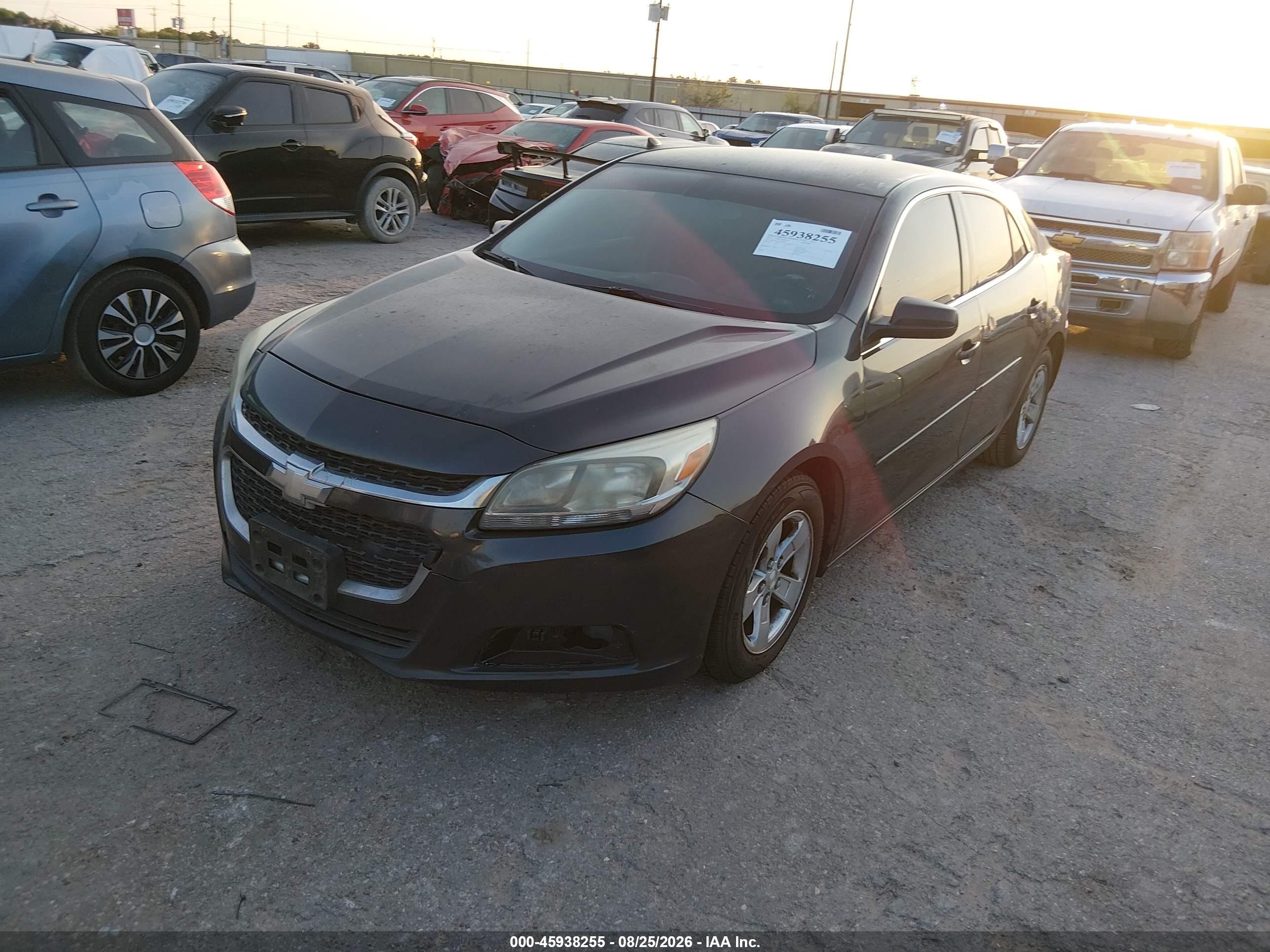 2015 Chevrolet Malibu Ls Синий vin: 1G11B5SL5FF185583