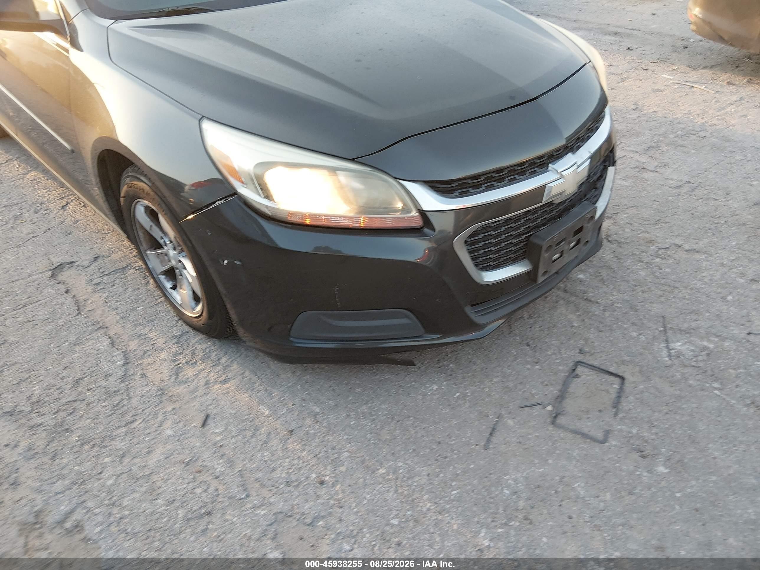 2015 Chevrolet Malibu Ls Синий vin: 1G11B5SL5FF185583