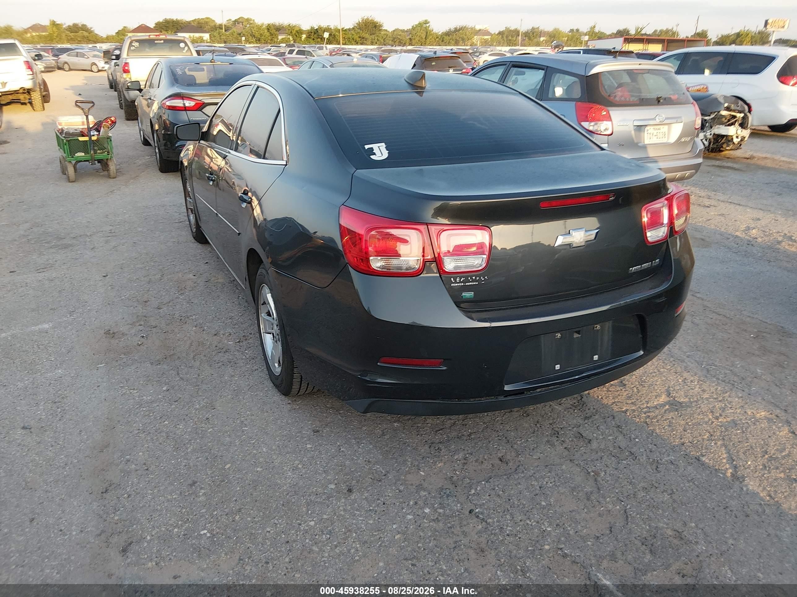 2015 Chevrolet Malibu Ls Синий vin: 1G11B5SL5FF185583