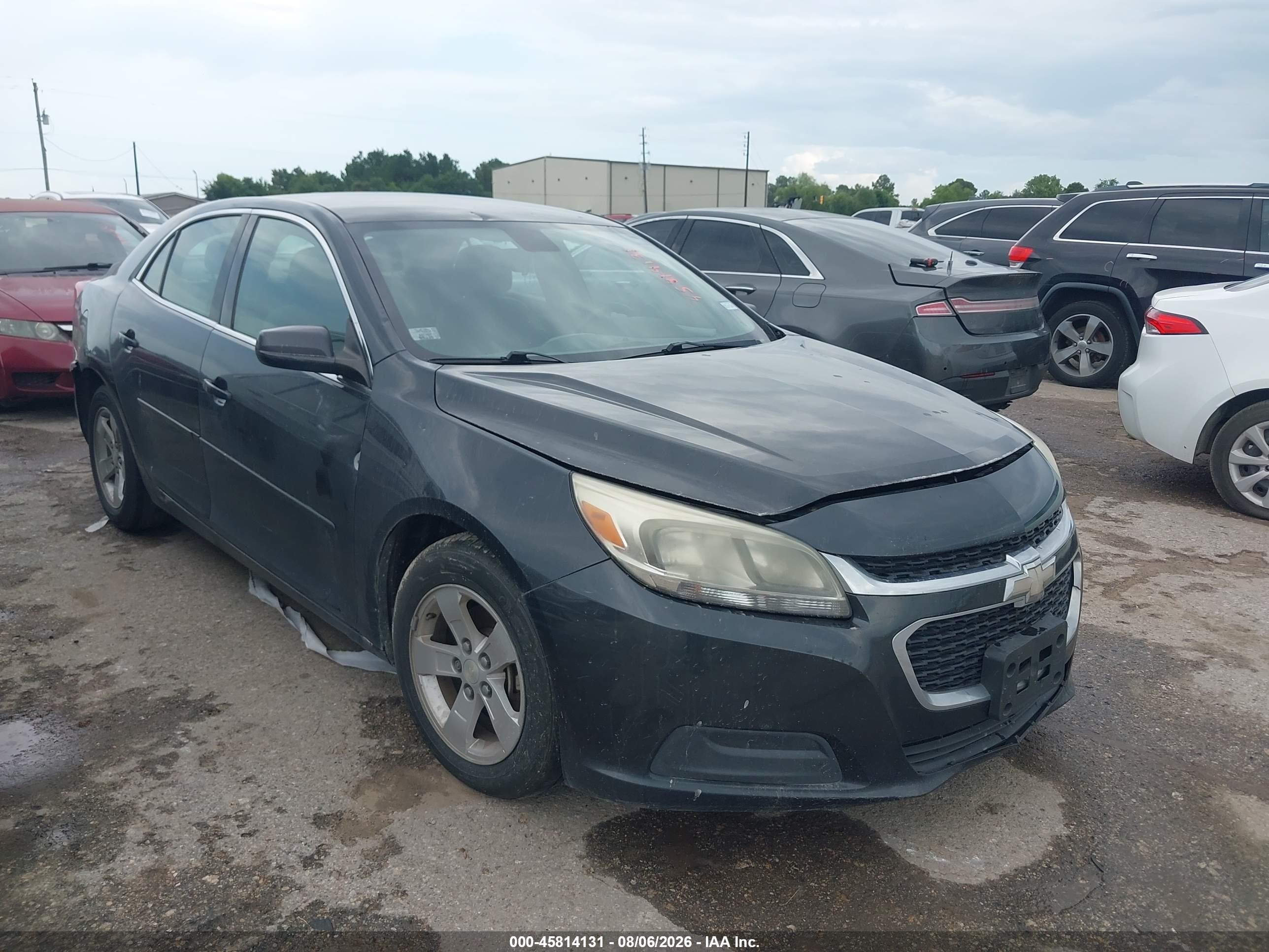 2015 Chevrolet Malibu Ls Gray vin: 1G11B5SL5FF275512