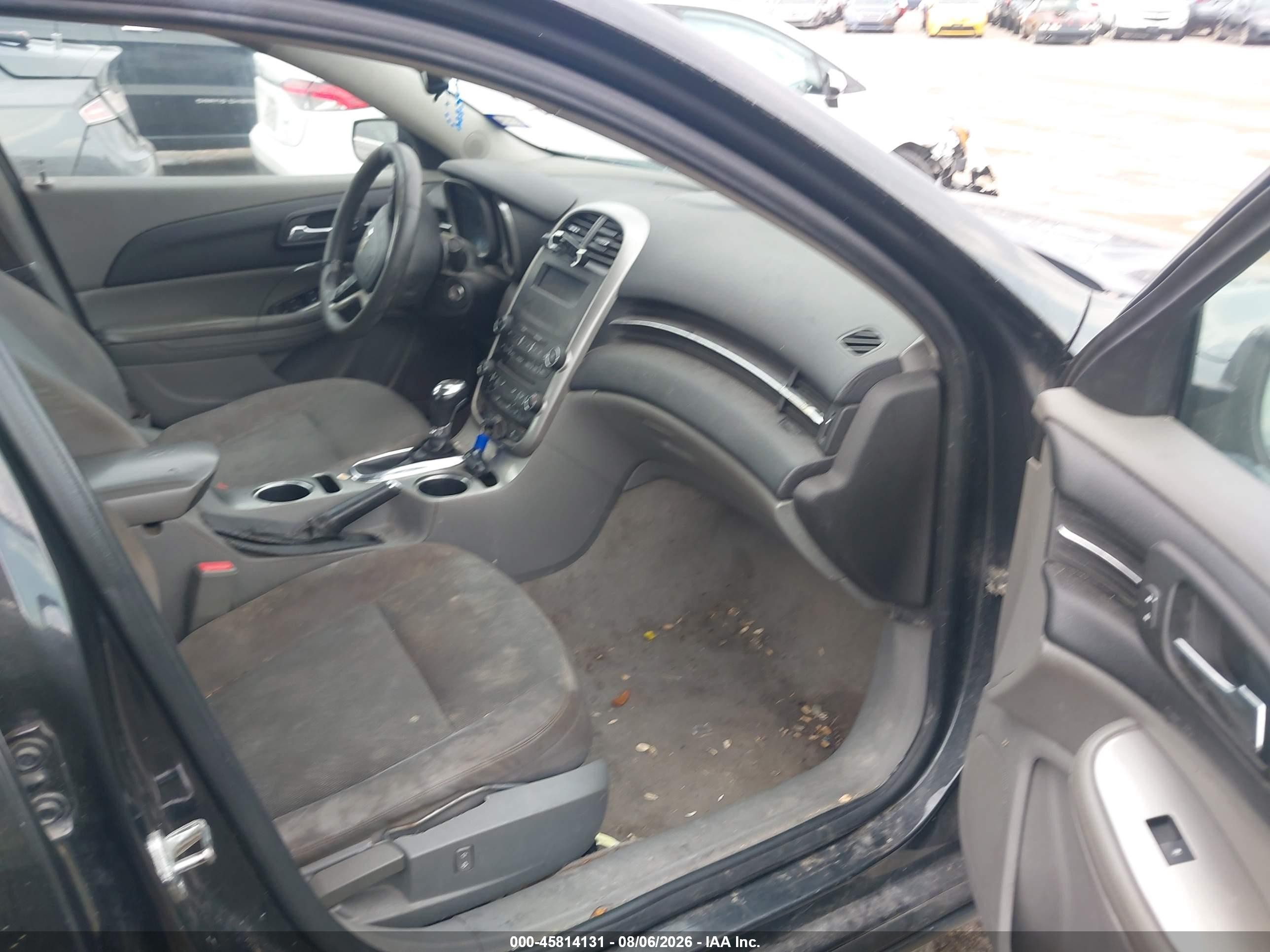 2015 Chevrolet Malibu Ls Серый vin: 1G11B5SL5FF275512