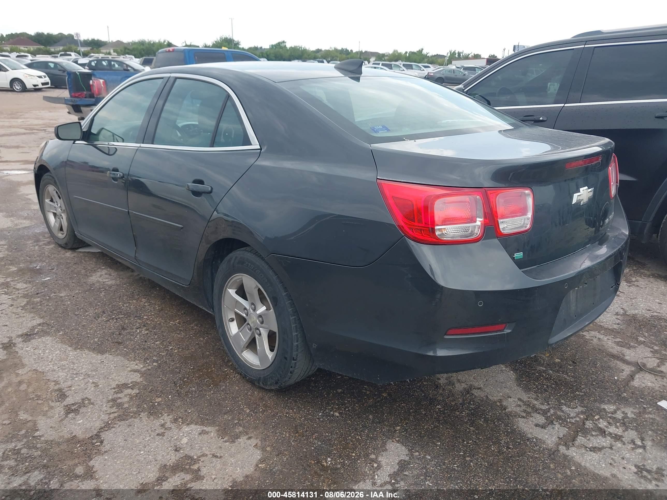2015 Chevrolet Malibu Ls Серый vin: 1G11B5SL5FF275512