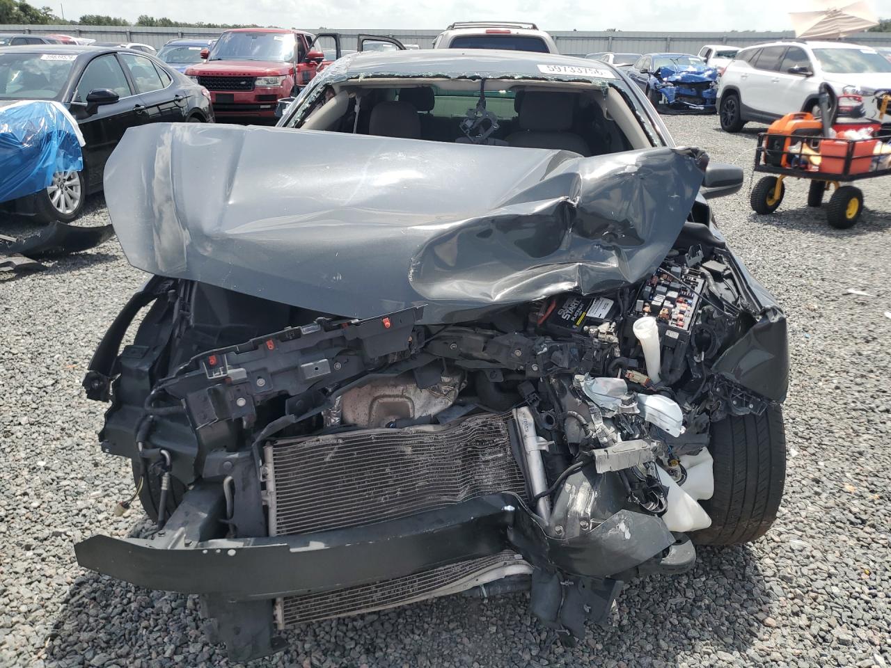 2015 Chevrolet Malibu Ls Charcoal vin: 1G11B5SL5FF285716