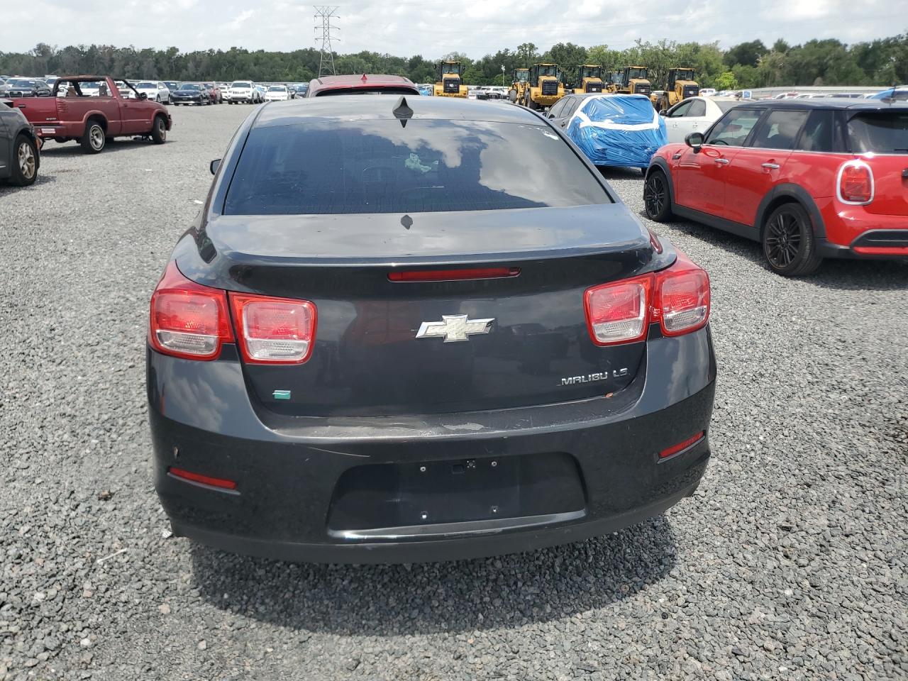 2015 Chevrolet Malibu Ls Charcoal vin: 1G11B5SL5FF285716