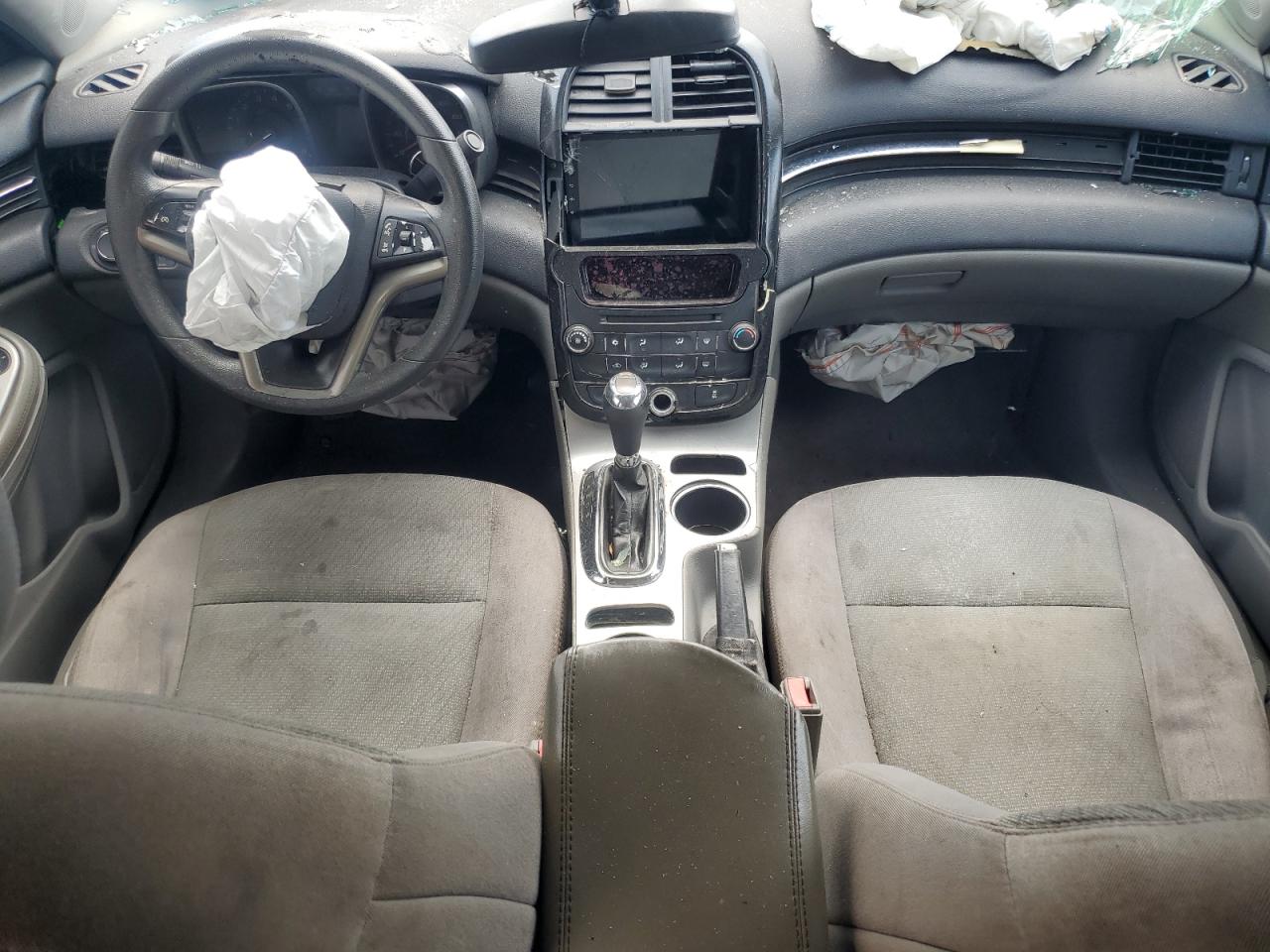 2015 Chevrolet Malibu Ls Charcoal vin: 1G11B5SL5FF285716