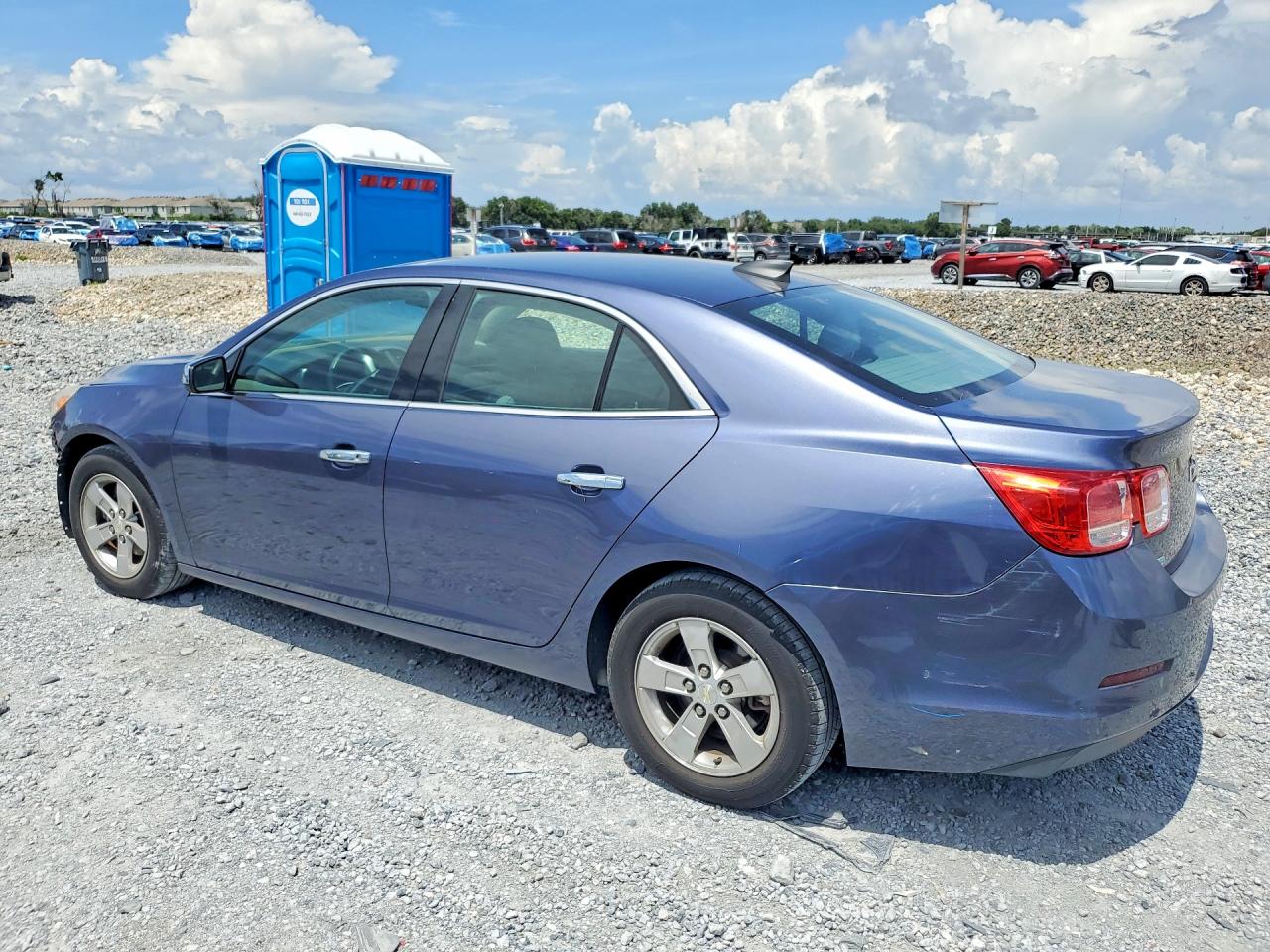 2015 Chevrolet Malibu Ls Blue vin: 1G11B5SL5FF299180