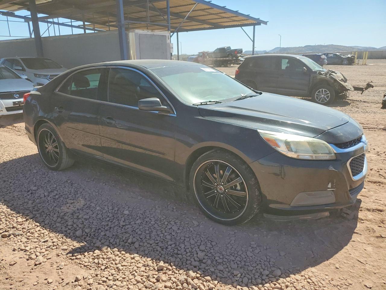 2015 Chevrolet Malibu Ls Black vin: 1G11B5SL5FF328550