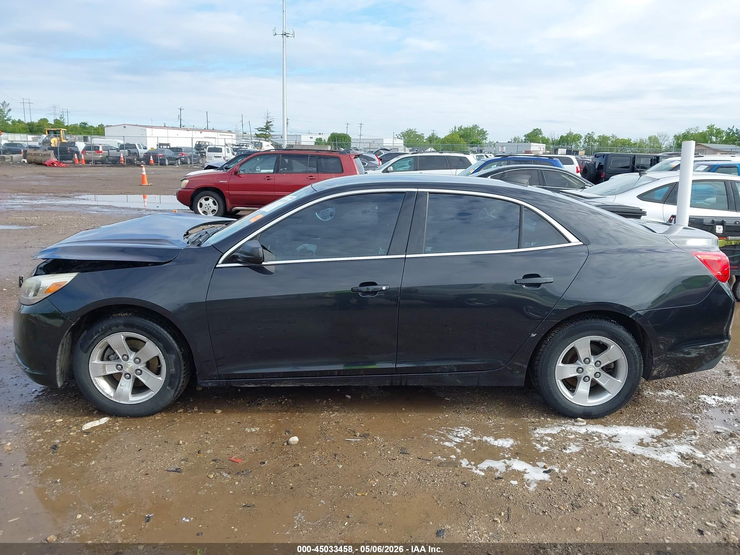 2015 Chevrolet Malibu Ls Gray vin: 1G11B5SL5FF341914