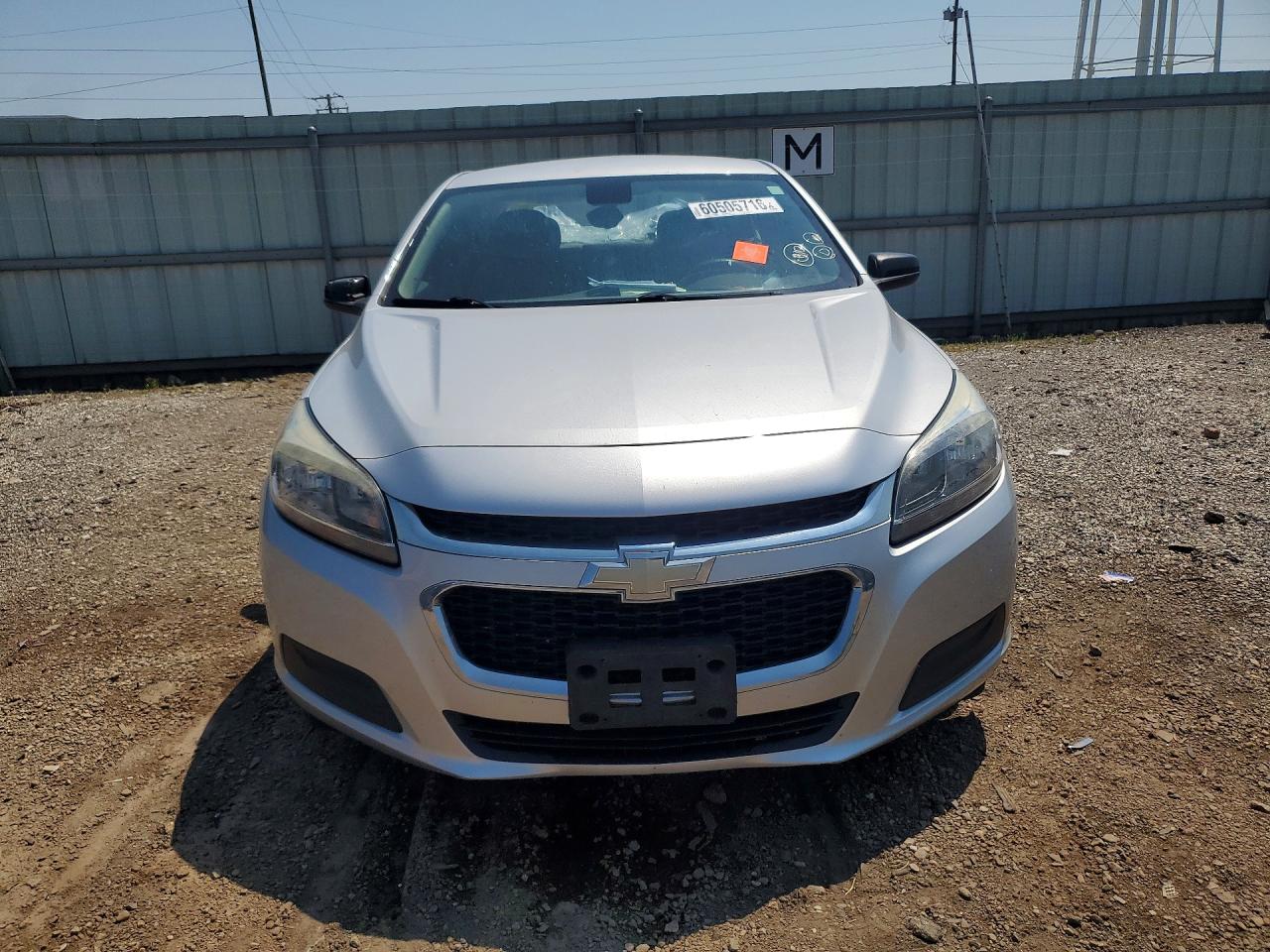 2015 Chevrolet Malibu Ls Серебряный vin: 1G11B5SL5FF346398