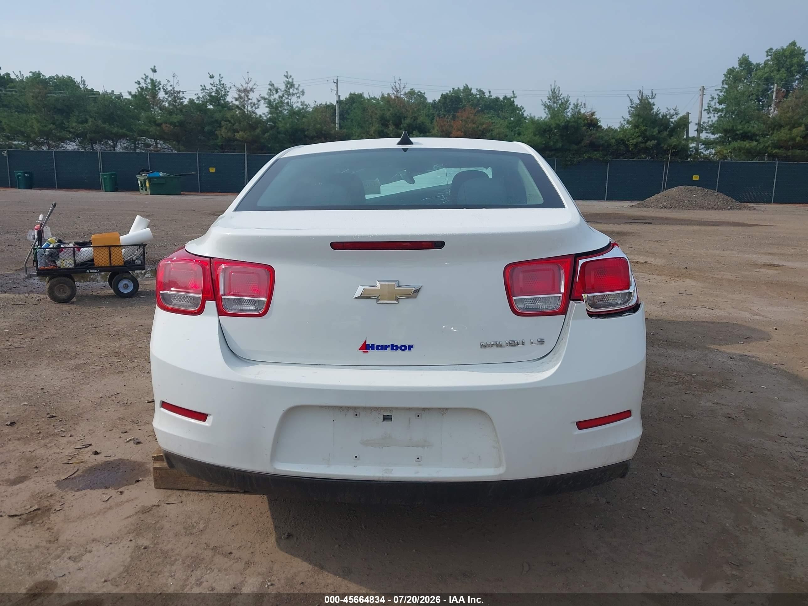 2014 Chevrolet Malibu 1ls Белый vin: 1G11B5SL6EF157788