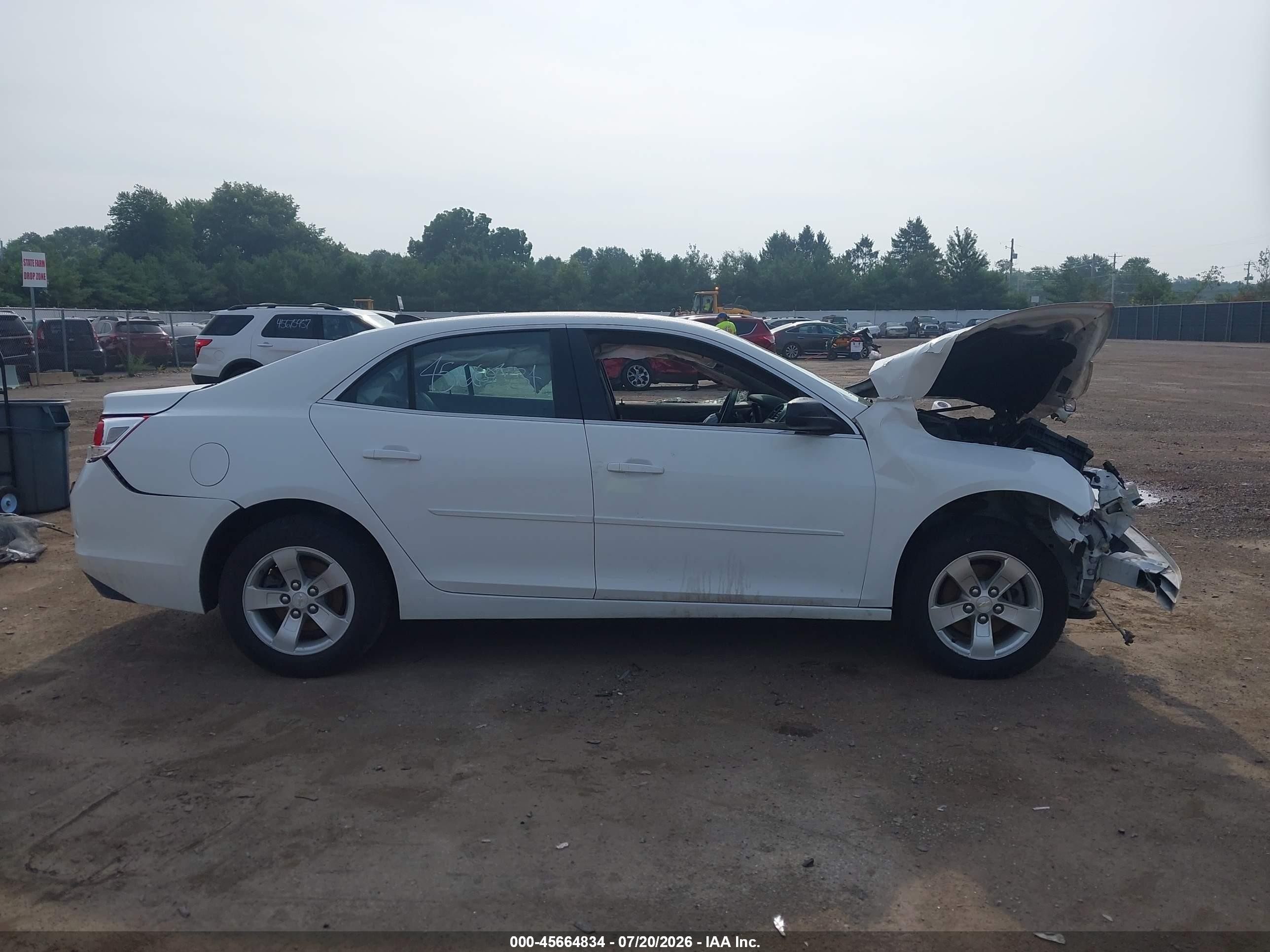 2014 Chevrolet Malibu 1ls Белый vin: 1G11B5SL6EF157788