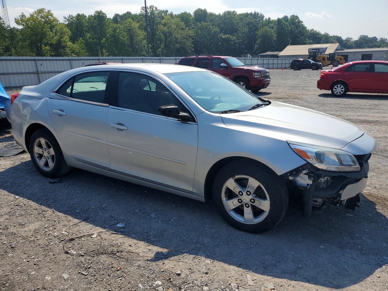 2014 Chevrolet Malibu Ls Silver vin: 1G11B5SL6EF170055