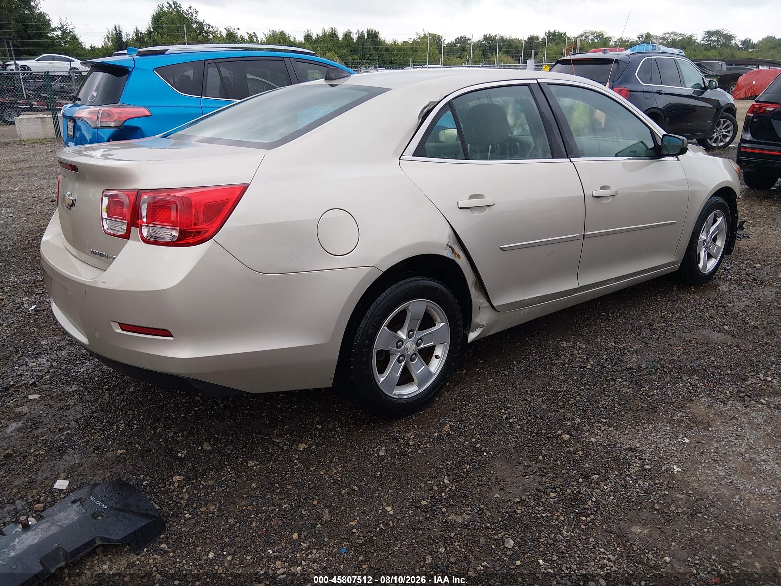 2014 Chevrolet Malibu 1ls Gold vin: 1G11B5SL6EF189222
