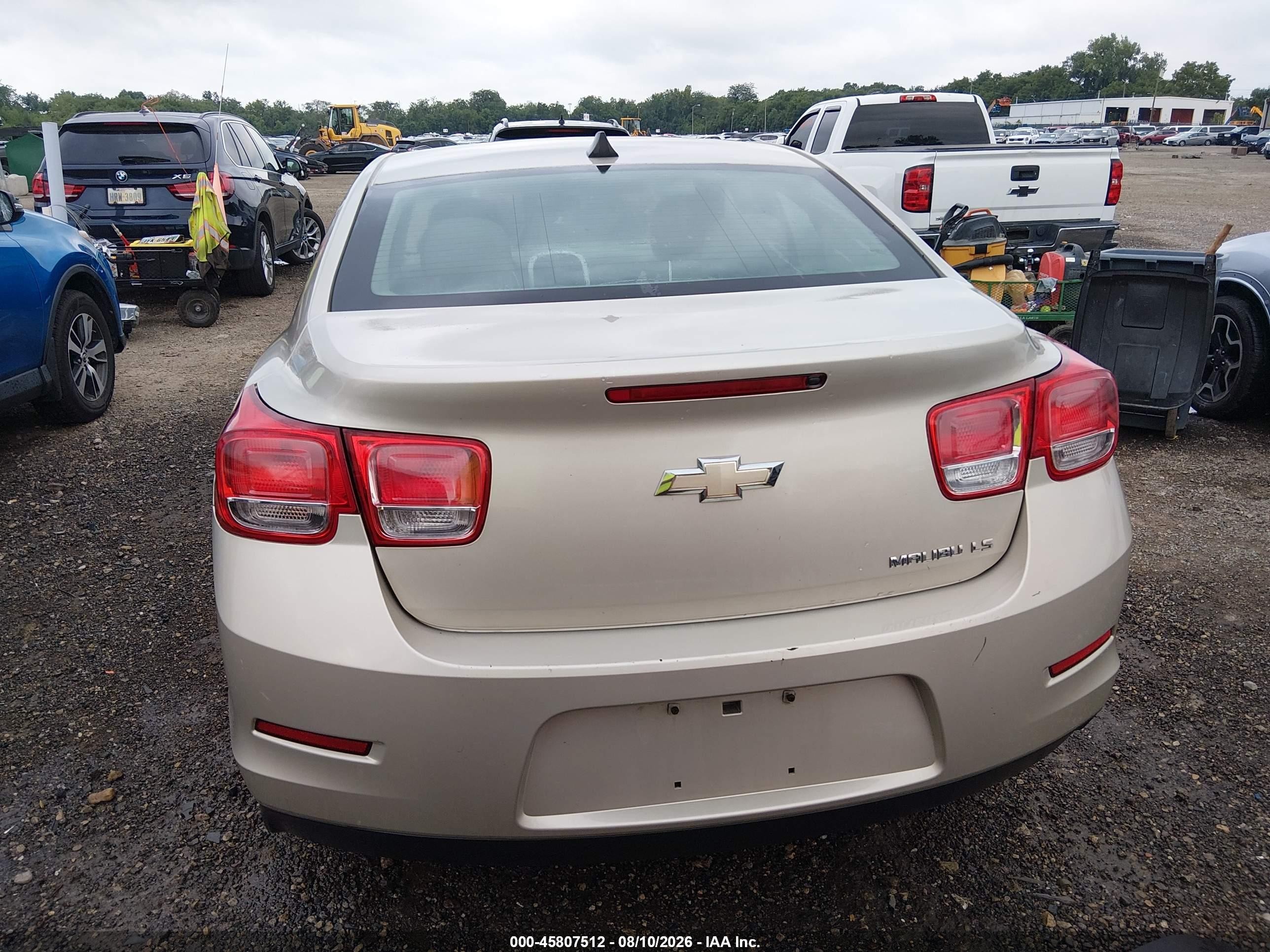 2014 Chevrolet Malibu 1ls Gold vin: 1G11B5SL6EF189222
