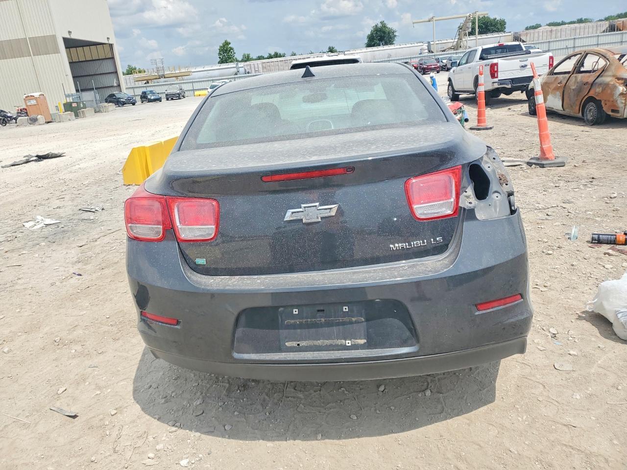 2014 Chevrolet Malibu Ls Серый vin: 1G11B5SL6EF207928