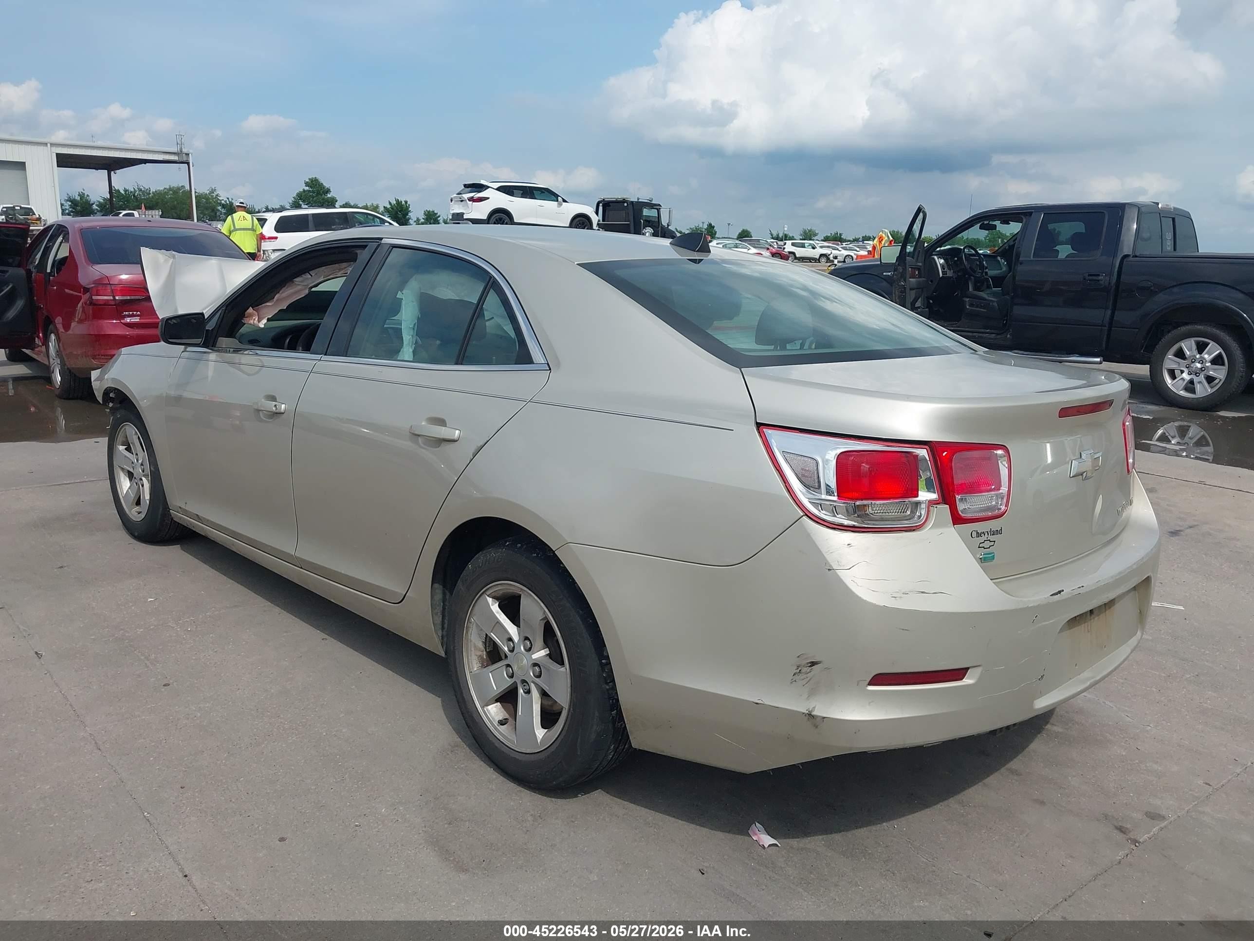 2014 Chevrolet Malibu 1ls Beige vin: 1G11B5SL6EF242386