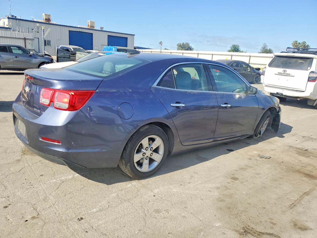 2015 Chevrolet Malibu Ls Синий vin: 1G11B5SL6FF135209