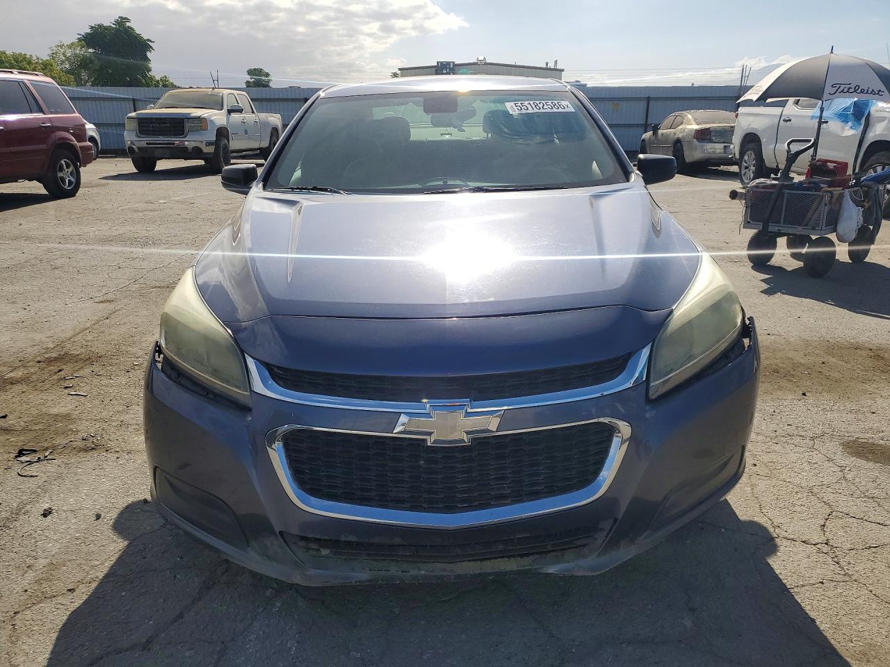 2015 Chevrolet Malibu Ls Синий vin: 1G11B5SL6FF135209