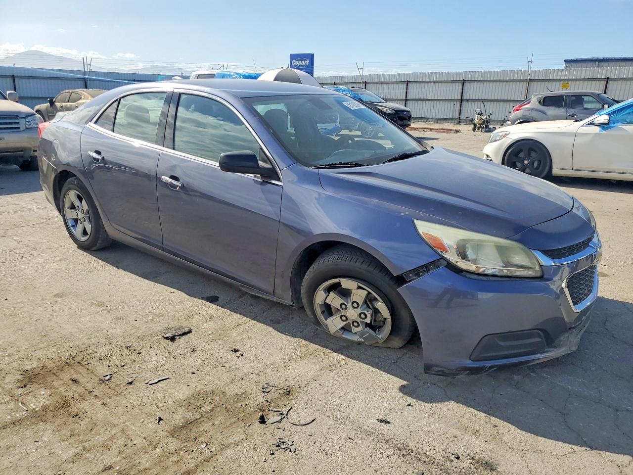 2015 Chevrolet Malibu Ls Синий vin: 1G11B5SL6FF135209