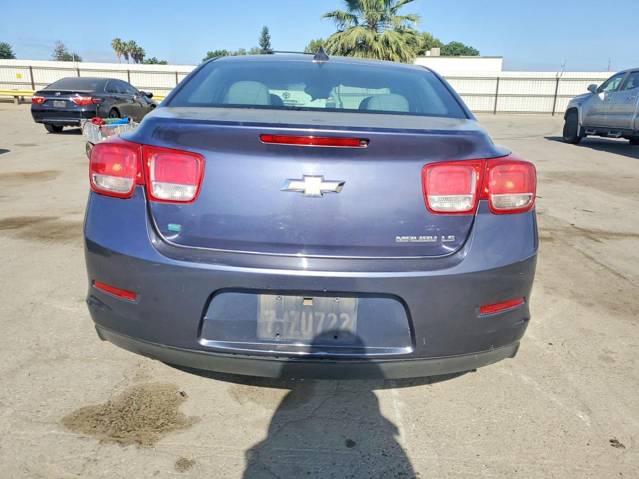 2015 Chevrolet Malibu Ls Синий vin: 1G11B5SL6FF135209