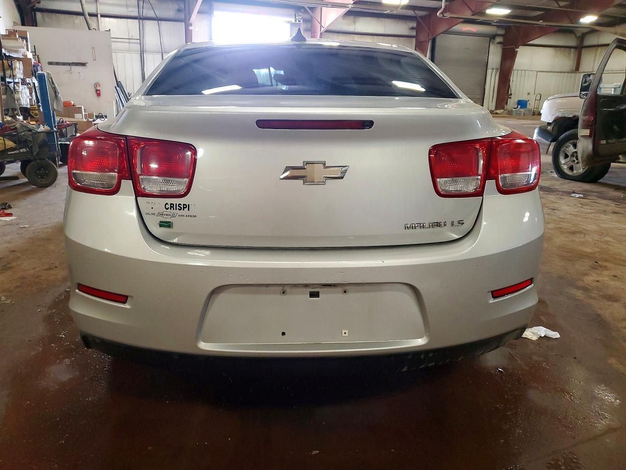 2015 Chevrolet Malibu Ls Серебряный vin: 1G11B5SL6FF143262