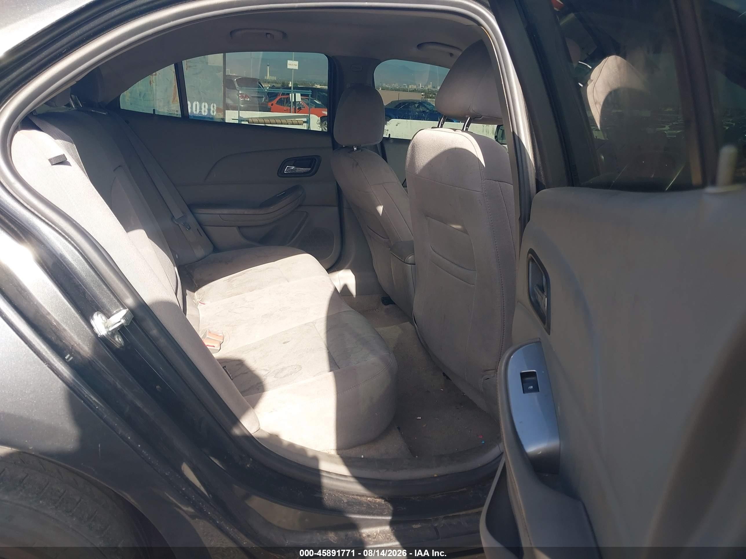 2015 Chevrolet Malibu Ls Черный vin: 1G11B5SL6FF199847