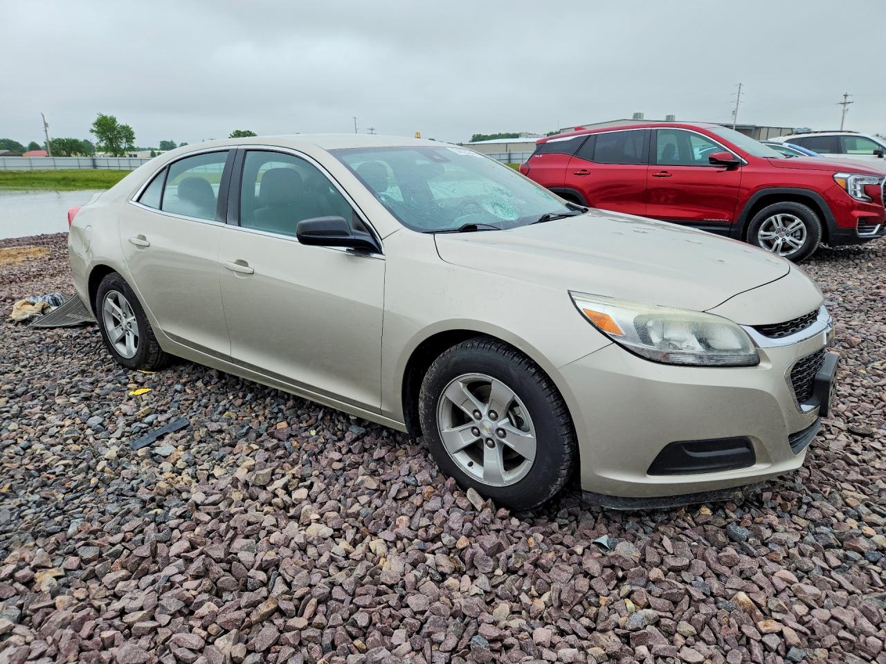2015 Chevrolet Malibu Ls Beige vin: 1G11B5SL6FF221703