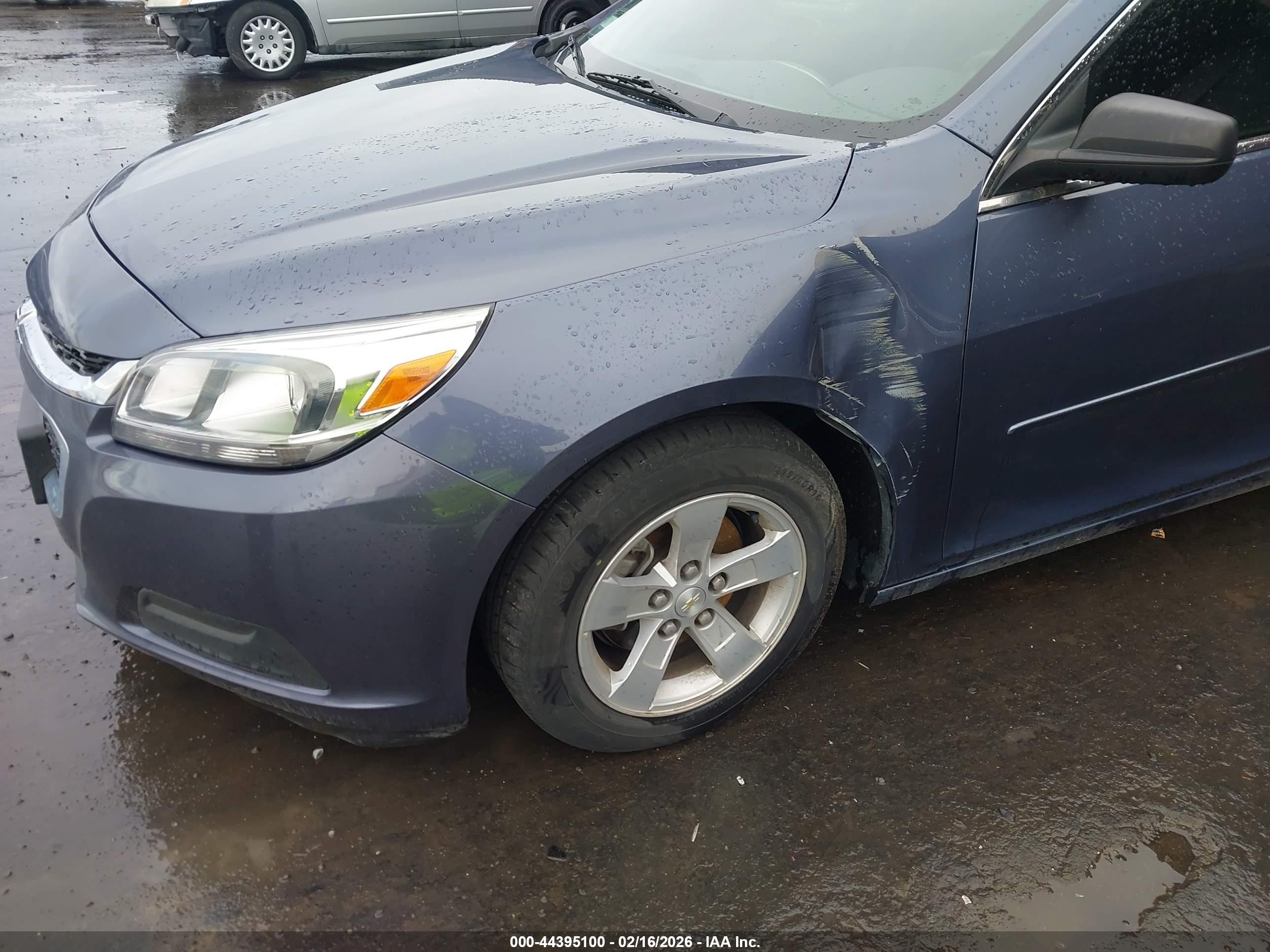 2015 Chevrolet Malibu Ls Blue vin: 1G11B5SL6FF281500
