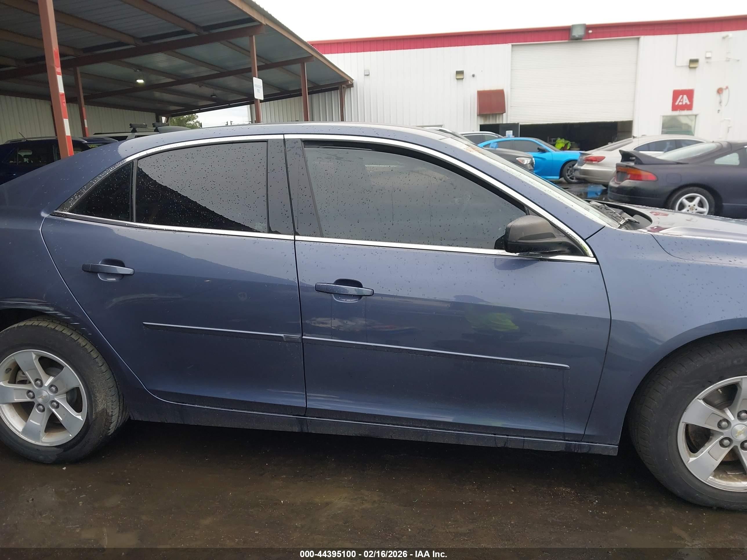 2015 Chevrolet Malibu Ls Blue vin: 1G11B5SL6FF281500