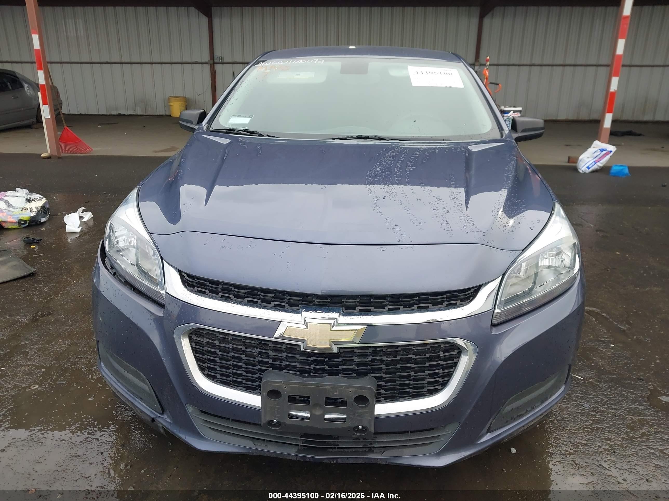 2015 Chevrolet Malibu Ls Blue vin: 1G11B5SL6FF281500