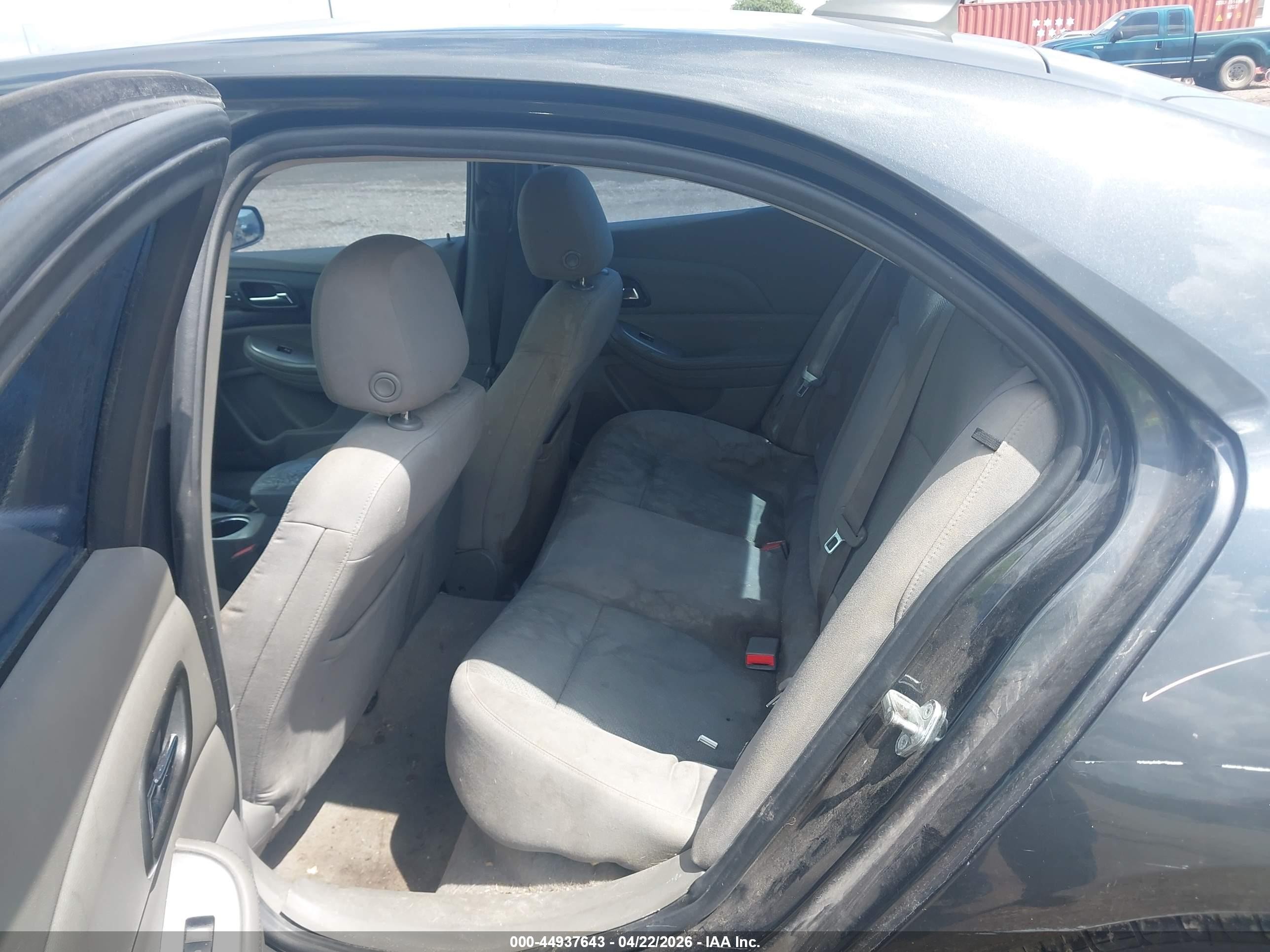 2015 Chevrolet Malibu Ls Black vin: 1G11B5SL6FF298684