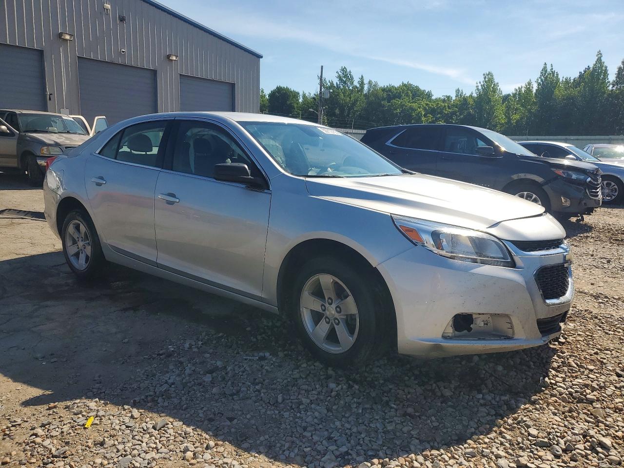 2015 Chevrolet Malibu Ls Silver vin: 1G11B5SL6FF347883