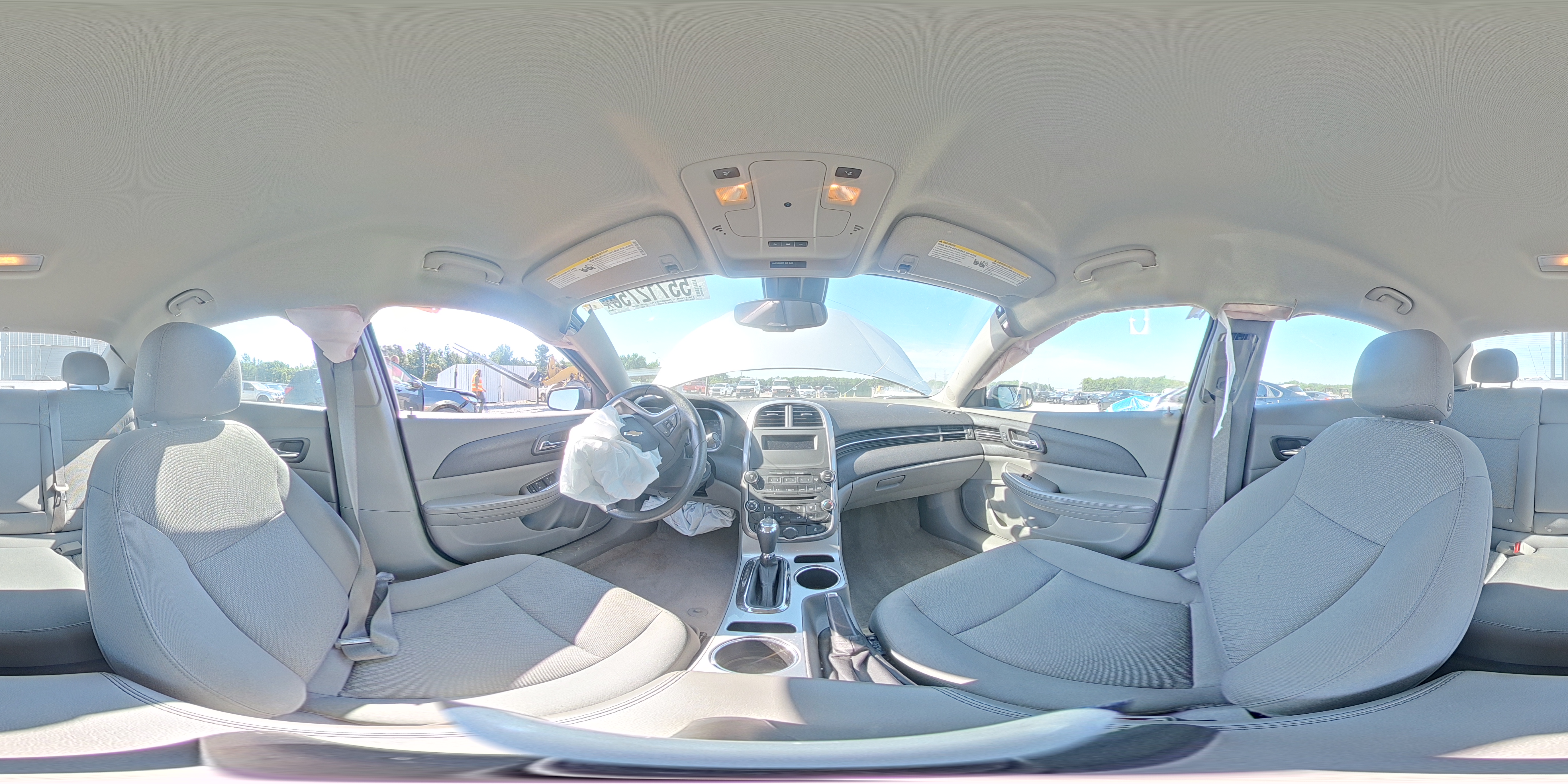2015 Chevrolet Malibu Ls Silver vin: 1G11B5SL6FF347883