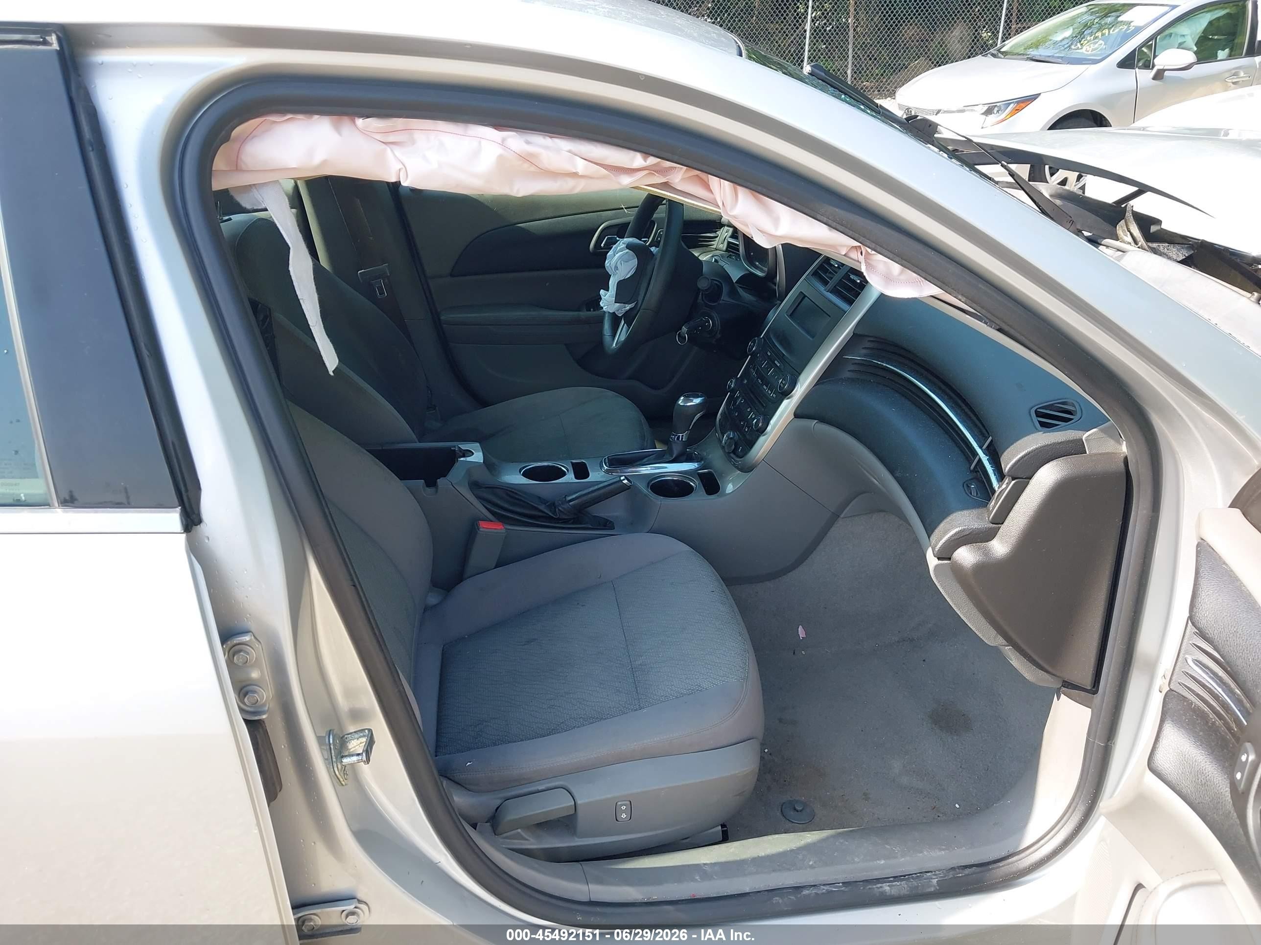 2014 Chevrolet Malibu 1ls Silver vin: 1G11B5SL7EF121849