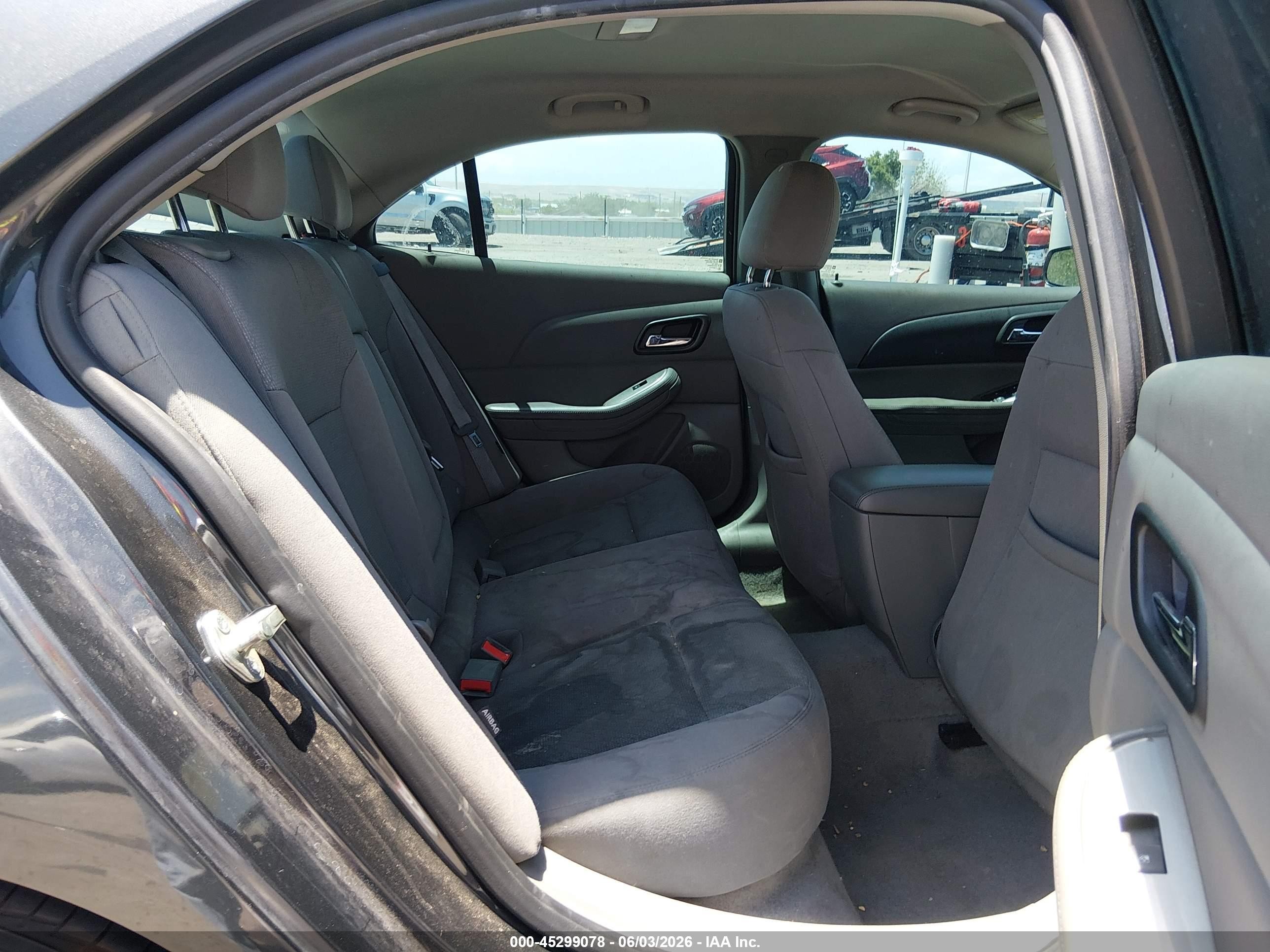 2014 Chevrolet Malibu 1ls Gray vin: 1G11B5SL7EF201345