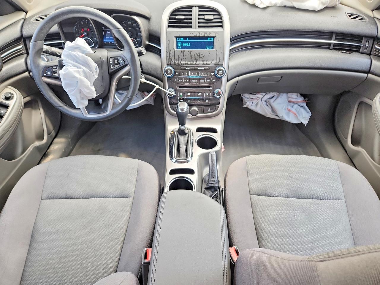 2014 Chevrolet Malibu Ls White vin: 1G11B5SL7EF214967