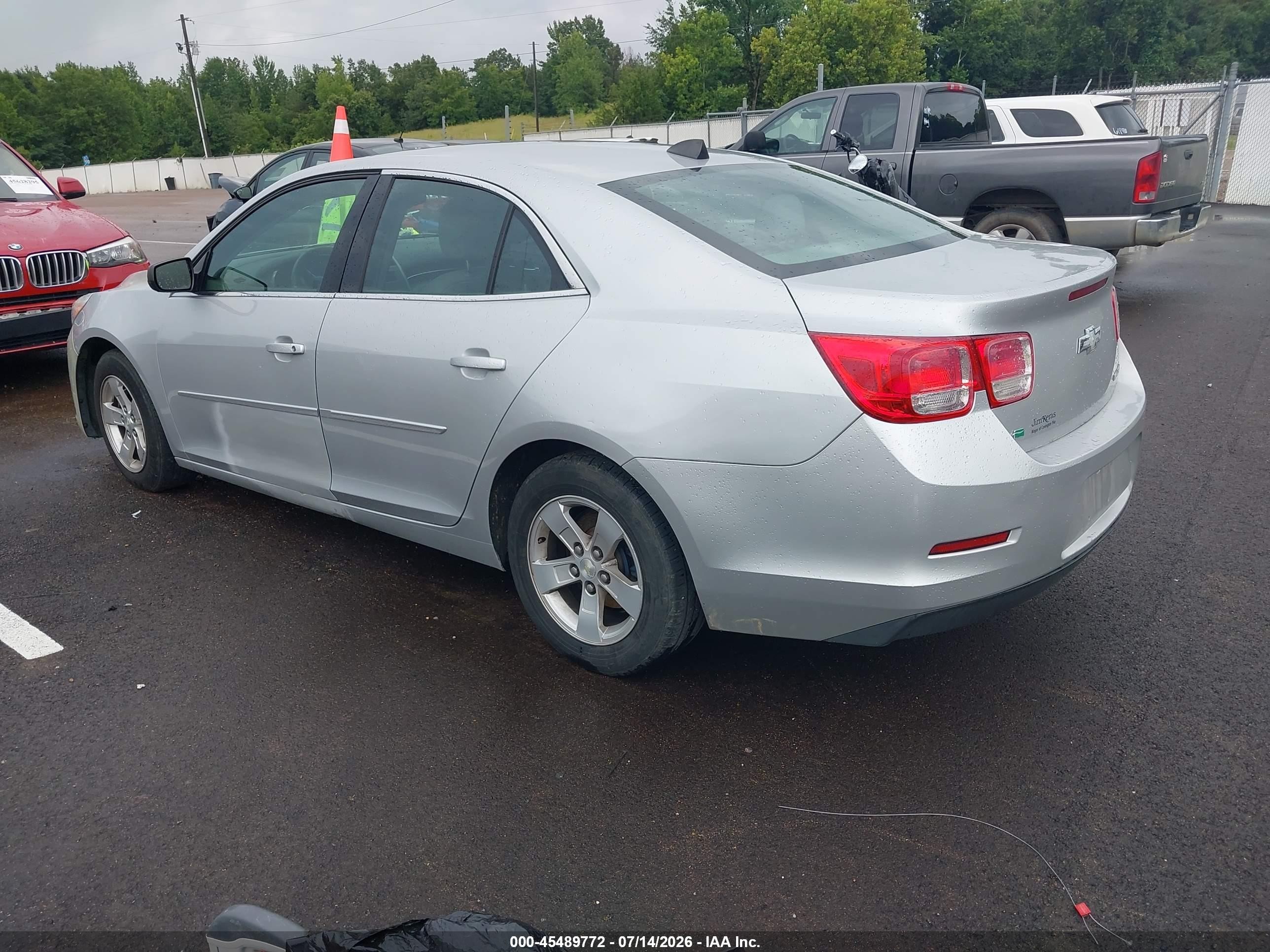 2014 Chevrolet Malibu 1ls Silver vin: 1G11B5SL7EF216685