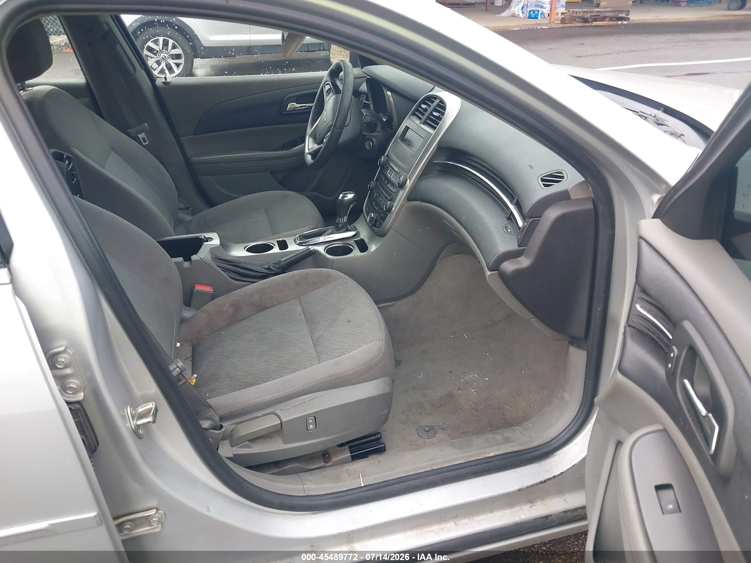 2014 Chevrolet Malibu 1ls Silver vin: 1G11B5SL7EF216685
