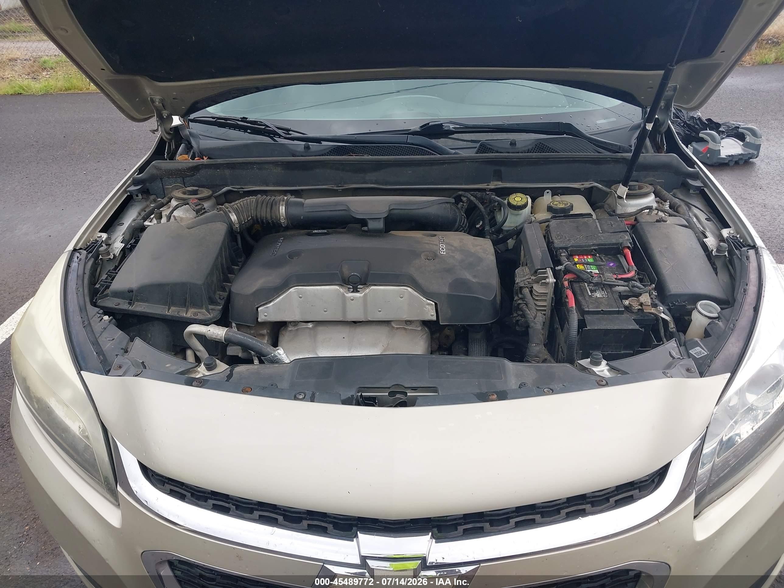 2014 Chevrolet Malibu 1ls Silver vin: 1G11B5SL7EF216685