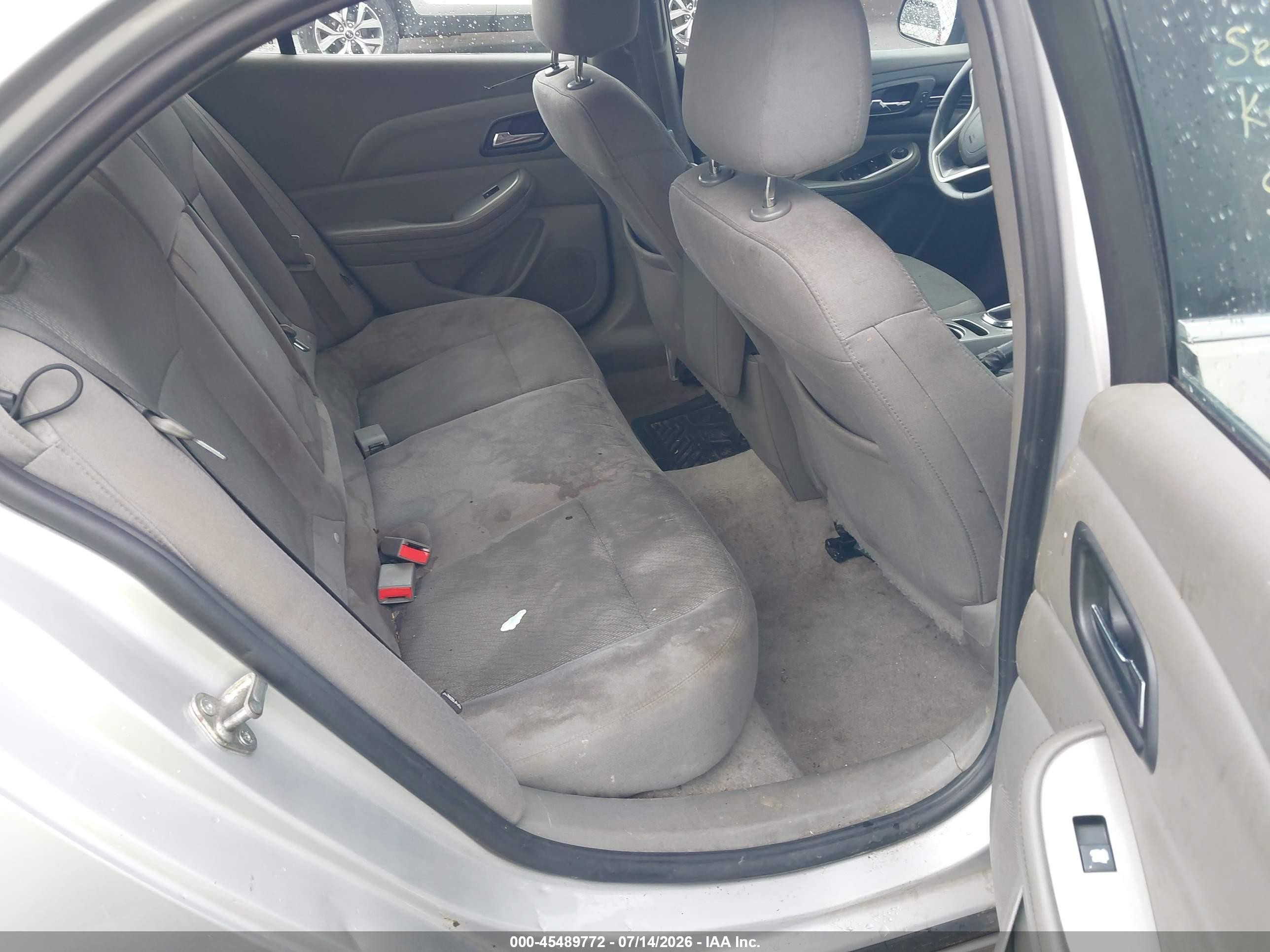 2014 Chevrolet Malibu 1ls Silver vin: 1G11B5SL7EF216685