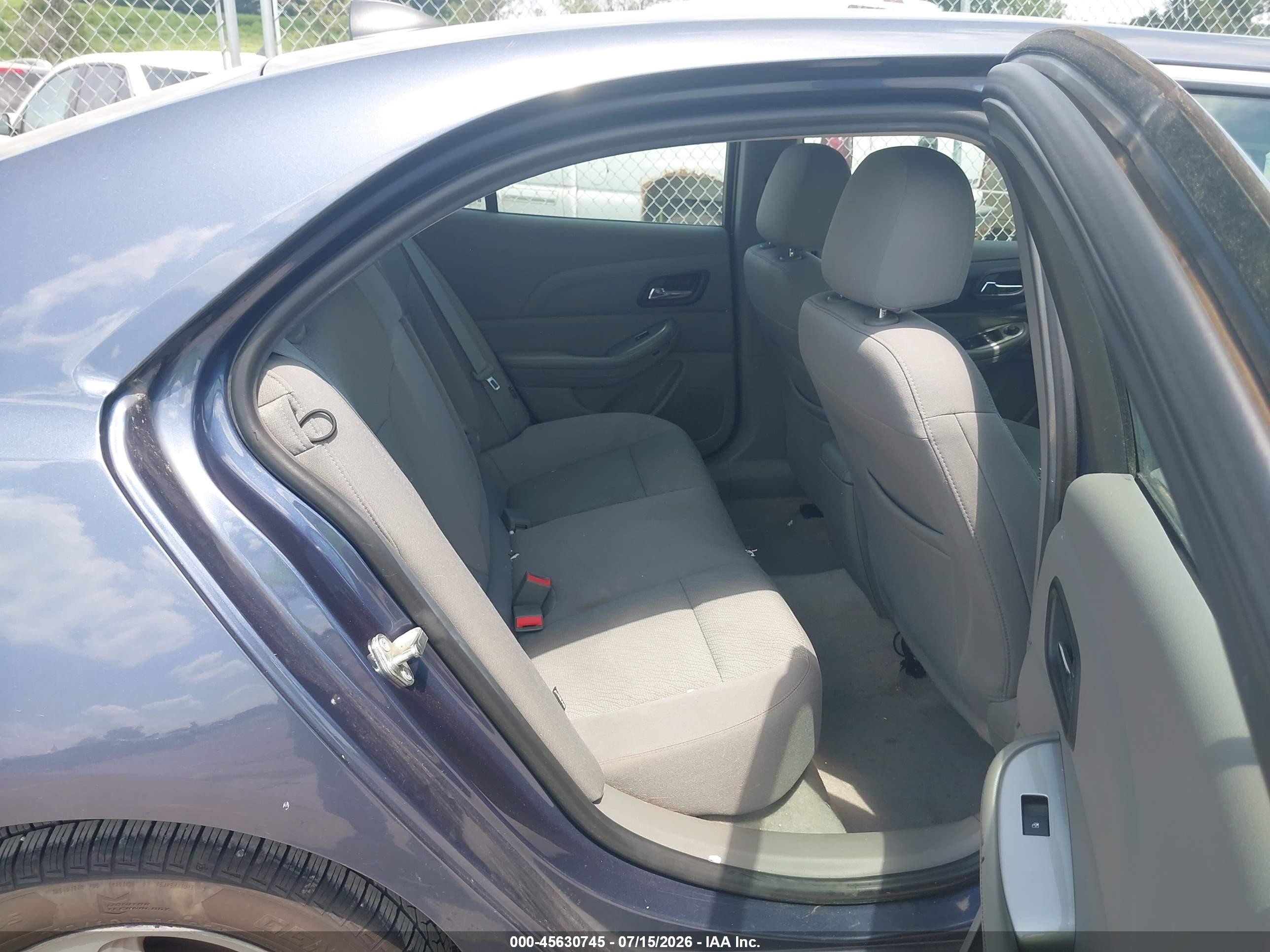 2014 Chevrolet Malibu 1ls Blue vin: 1G11B5SL7EF220428