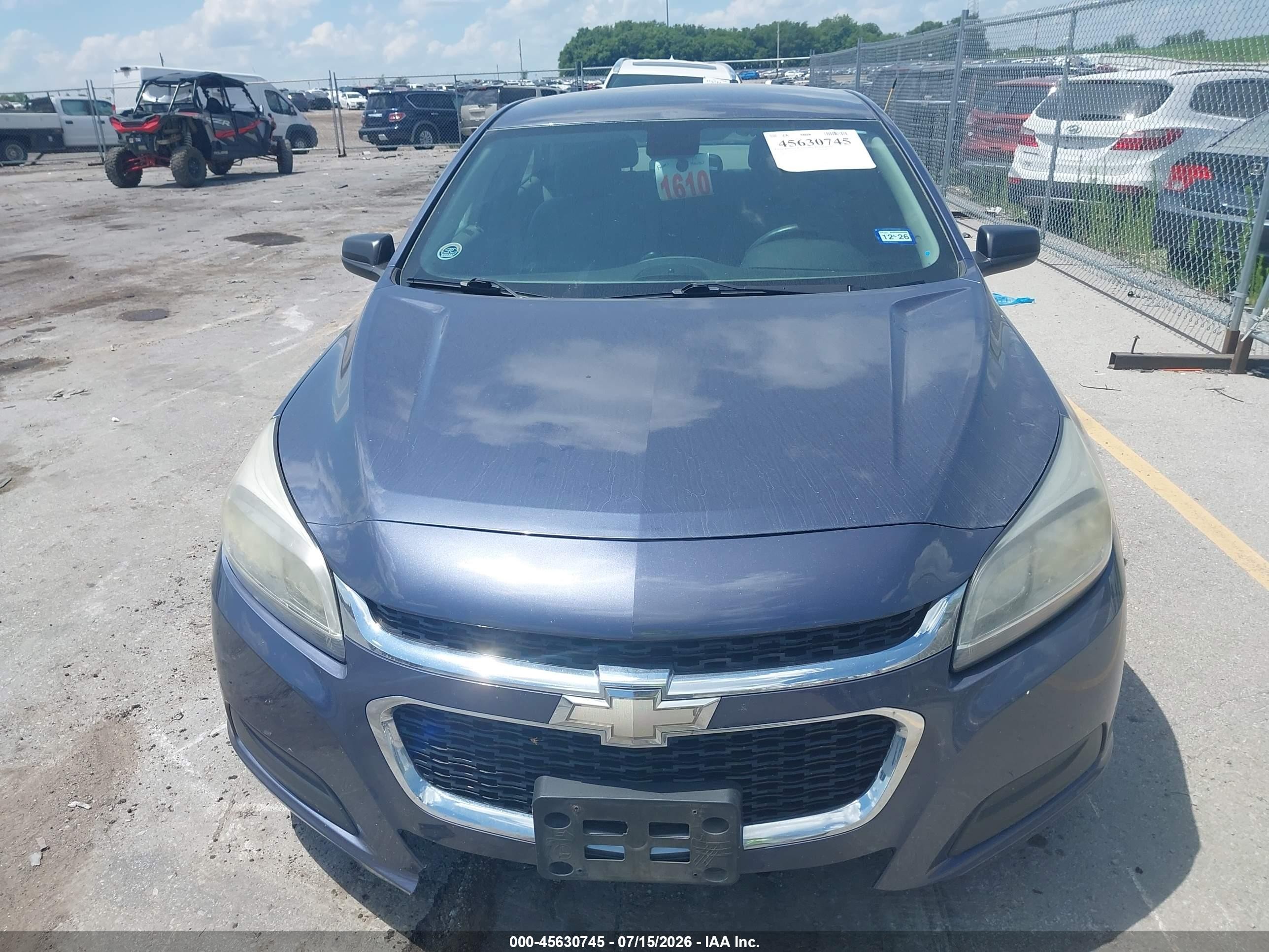 2014 Chevrolet Malibu 1ls Blue vin: 1G11B5SL7EF220428